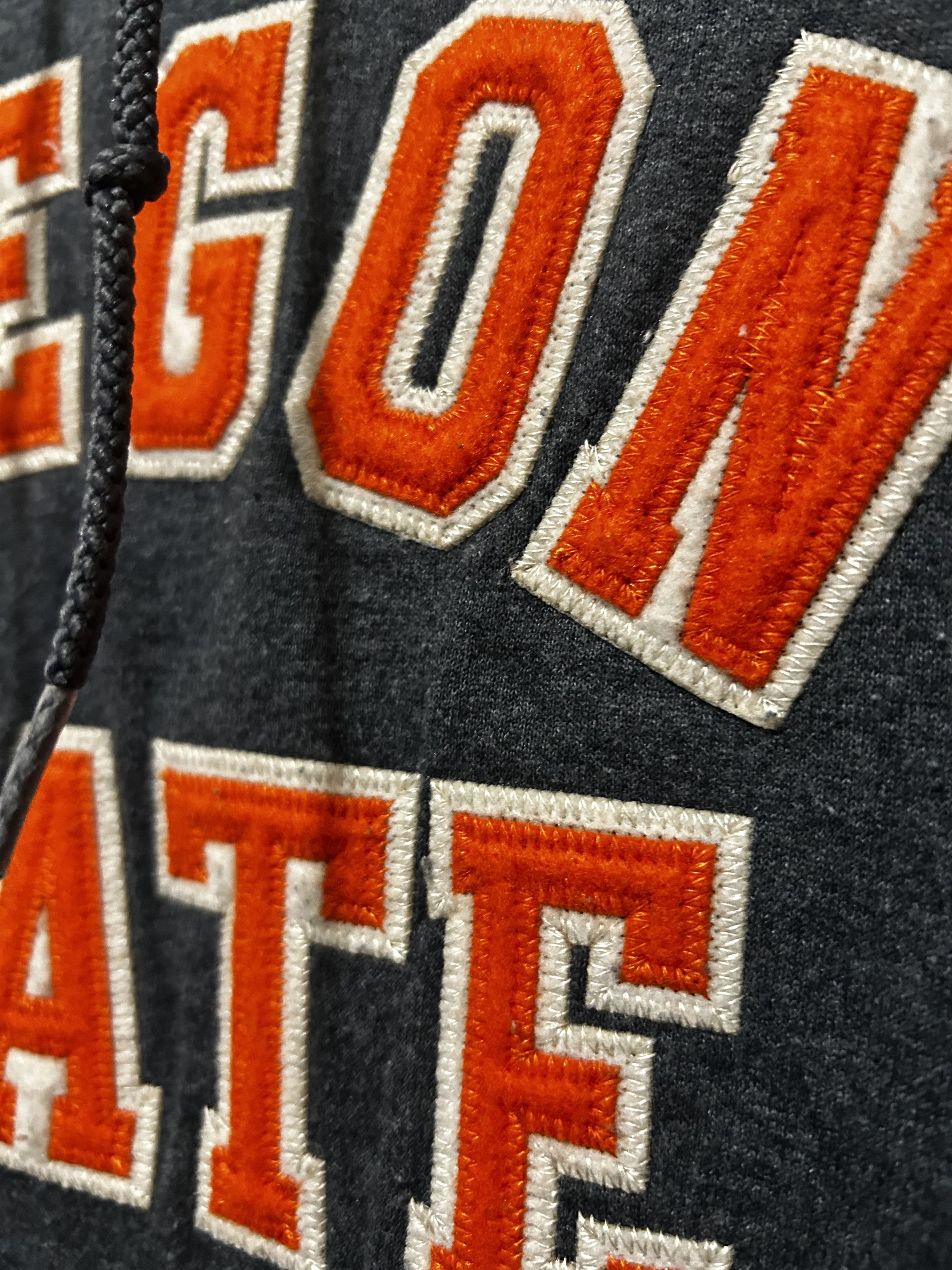 Champion Vintage Champion Oregon St Embroidered Hoodie Sweatshirt XL Size US XL / EU 56 / 4 - 4 Thumbnail