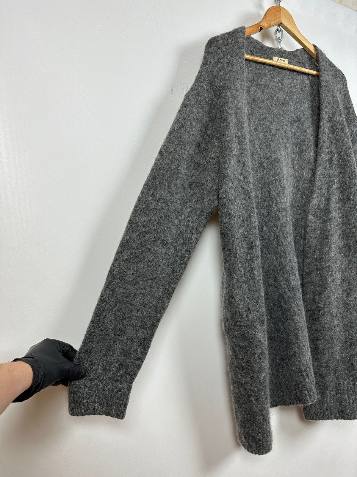 Acne Studios Acne Studios Raya Short Mohair/Wool Knit Cardigan Sweater Size S / US 4 / IT 40 - 10 Thumbnail