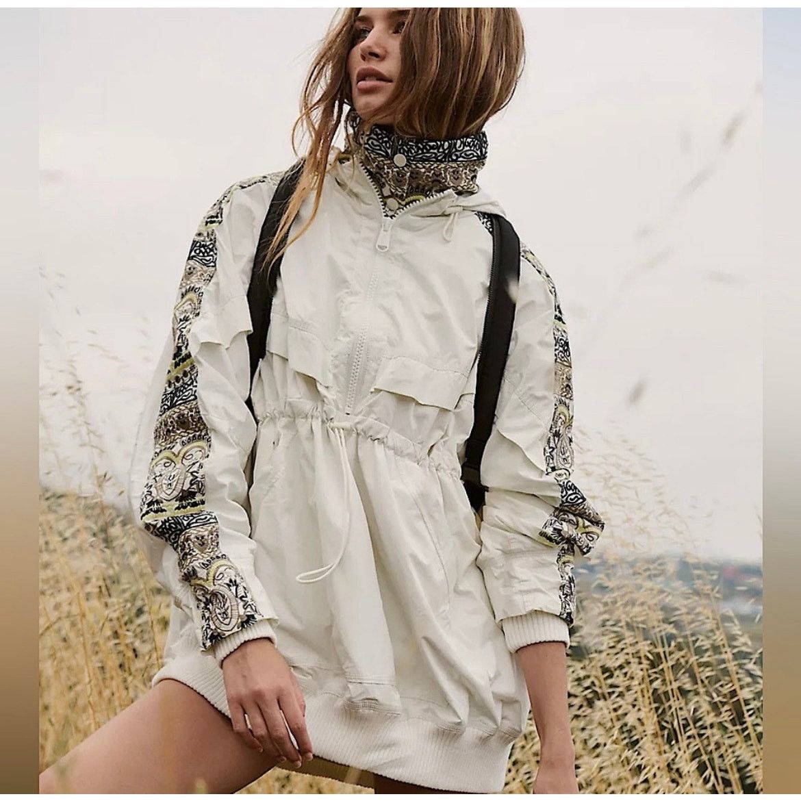 Free People Free People She Fly Jacket Coat Hood Embroidered Aztec XS Size XS / US 0-2 / IT 36-38 - 1 Thumbnail