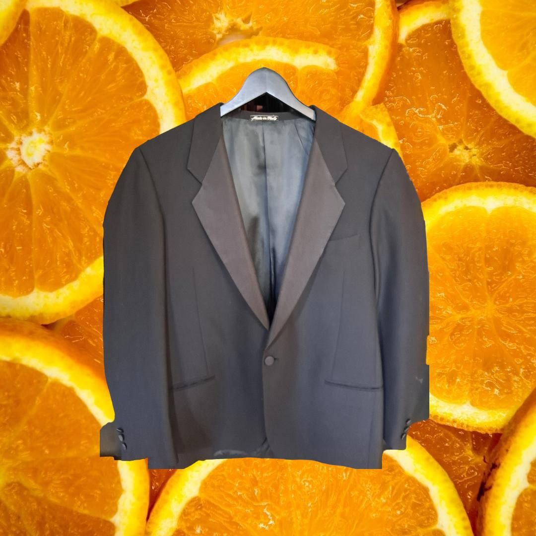 Armani Mani Giorgio Armani Men's Classic 1 Button Formal Tuxedo Jac Size 42R - 1 Thumbnail