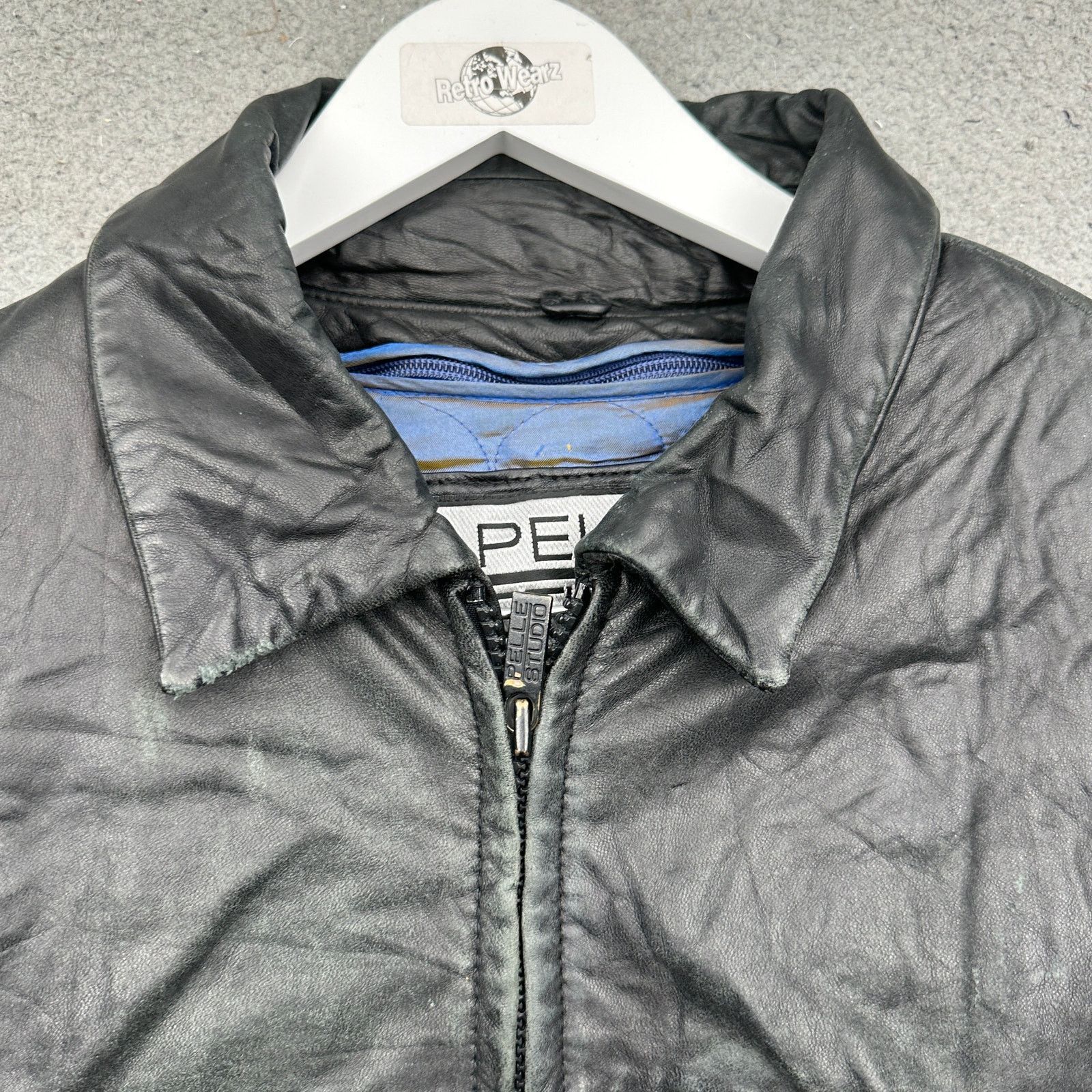Wilsons Leather Vintage Wilsons Leather Pelle Studio Bomber Jacket Womens 1X Size M / US 6-8 / IT 42-44 - 7 Thumbnail