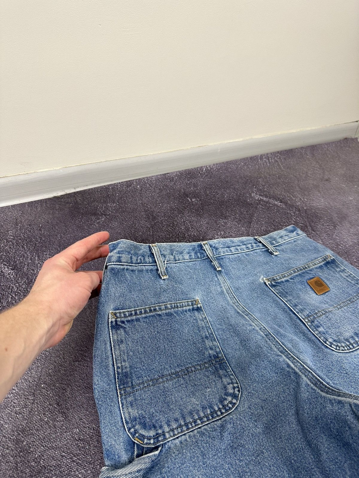 Carhartt Vintage Carhartt USA Carpenter Cargo Baggy Hype Work Pants Size US 36 / EU 52 - 7 Thumbnail