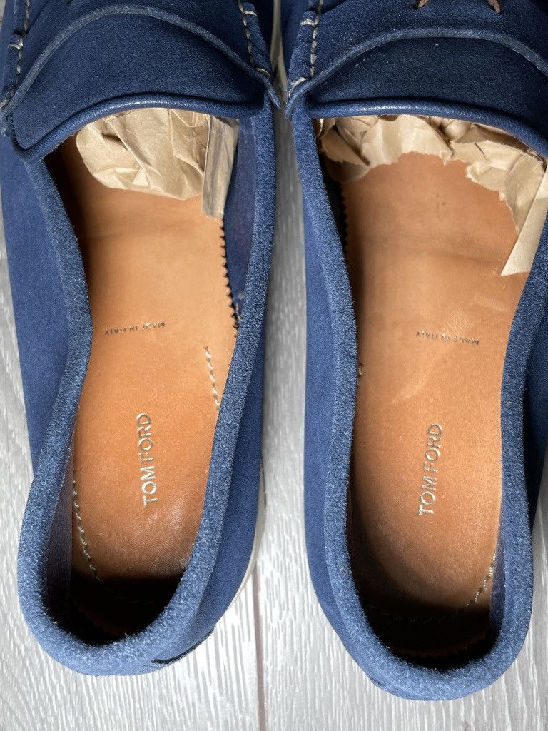 Tom Ford TOM FORD Suede Tassel Brown Leather Loafers Dress Shoes Size US 13 / EU 46 - 8 Thumbnail
