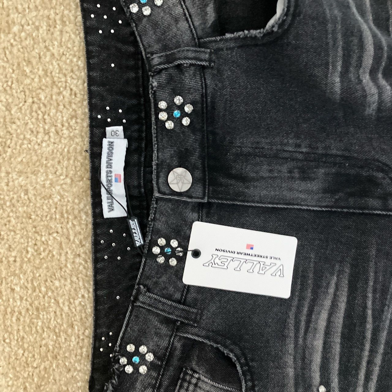 Vale Vale tsunami denim Size US 30 / EU 46 - 2 Thumbnail