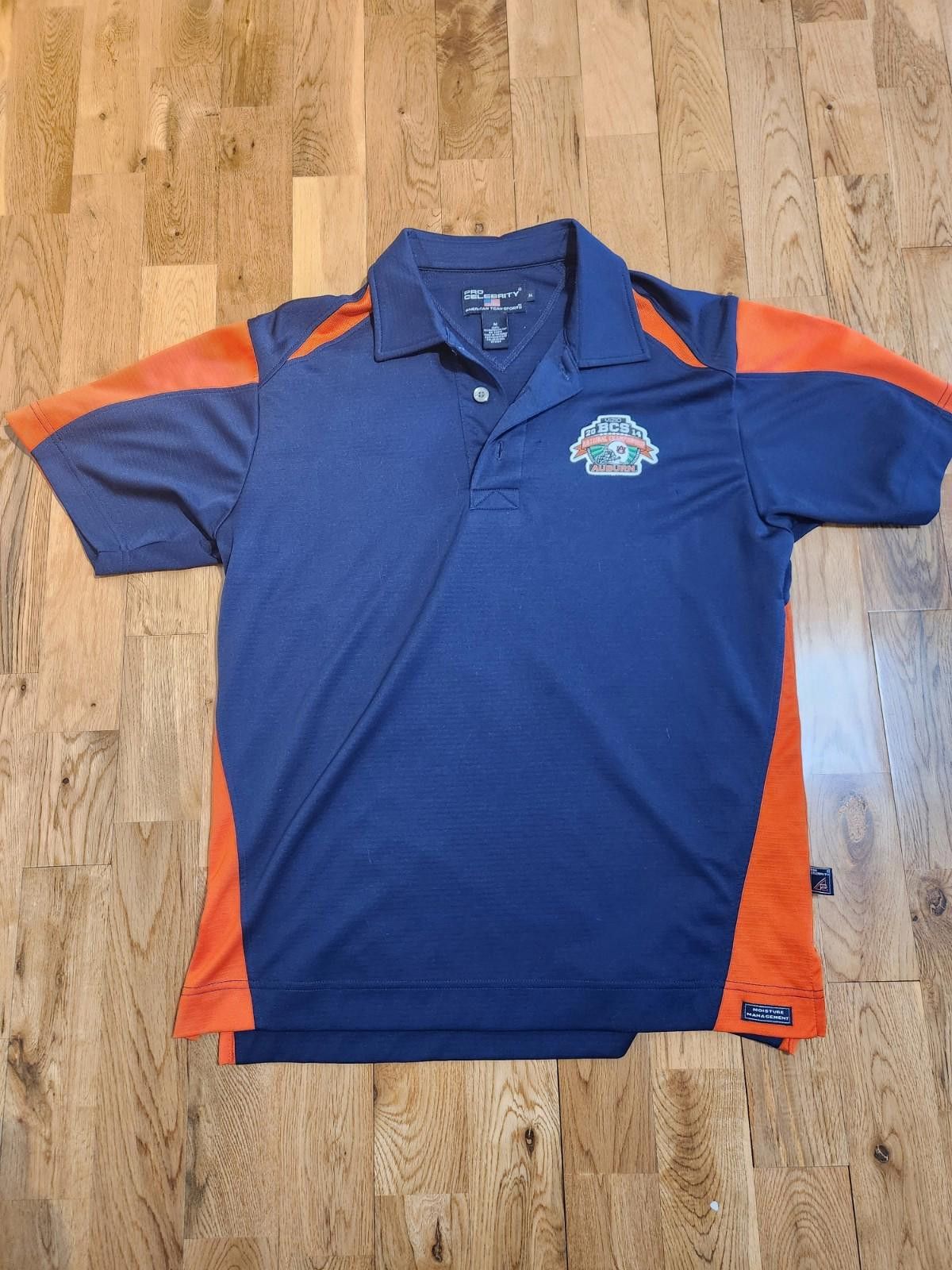 Designer Auburn Tigers BCS 2014 National Championship Sports Polo M Size ONE SIZE - 1 Thumbnail