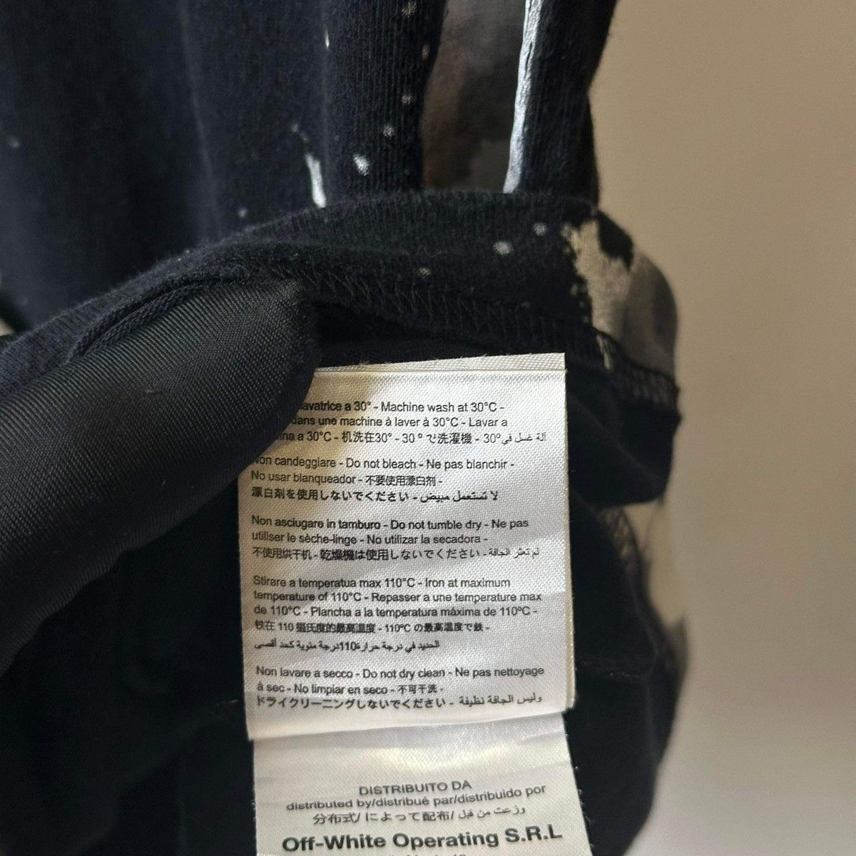 Hypebeast × Off-White OFF WHITE LIQUID T SHIRT Size US XXS / EU 40 - 8 Thumbnail