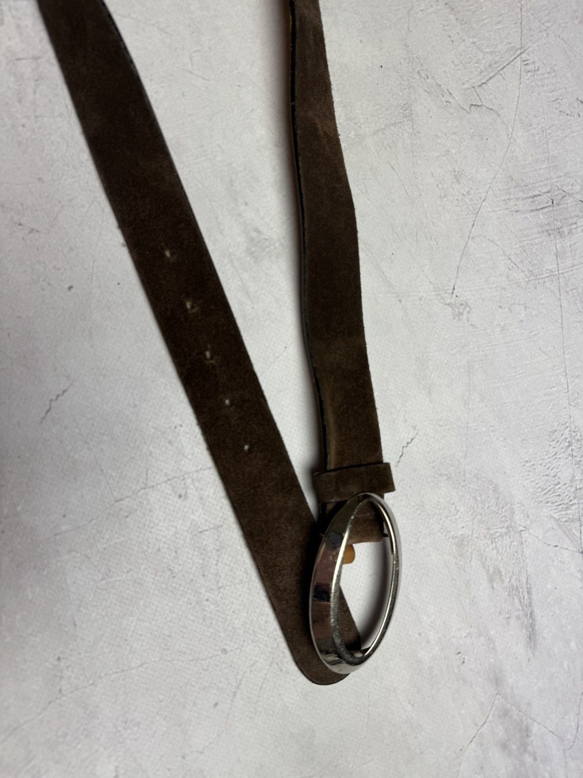 Iceberg × Vintage Iceberg Belt Leather Brown Rare Vintage Size ONE SIZE - 7 Thumbnail