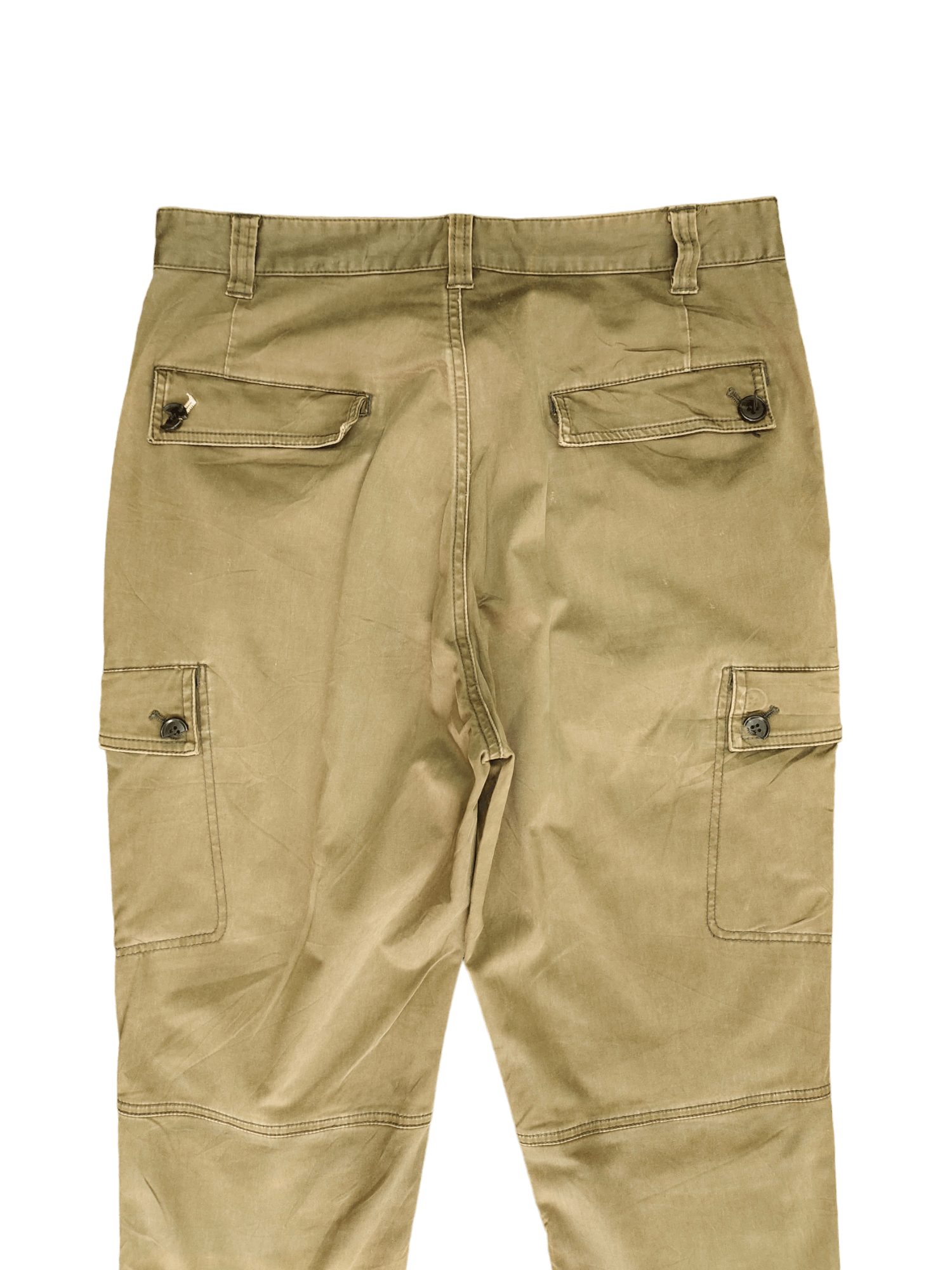 Comme des Garcons × Undercover R. Newbold Paul Smith Two Tones Spiral Cut Cargo Pants Size US 31 - 14 Thumbnail