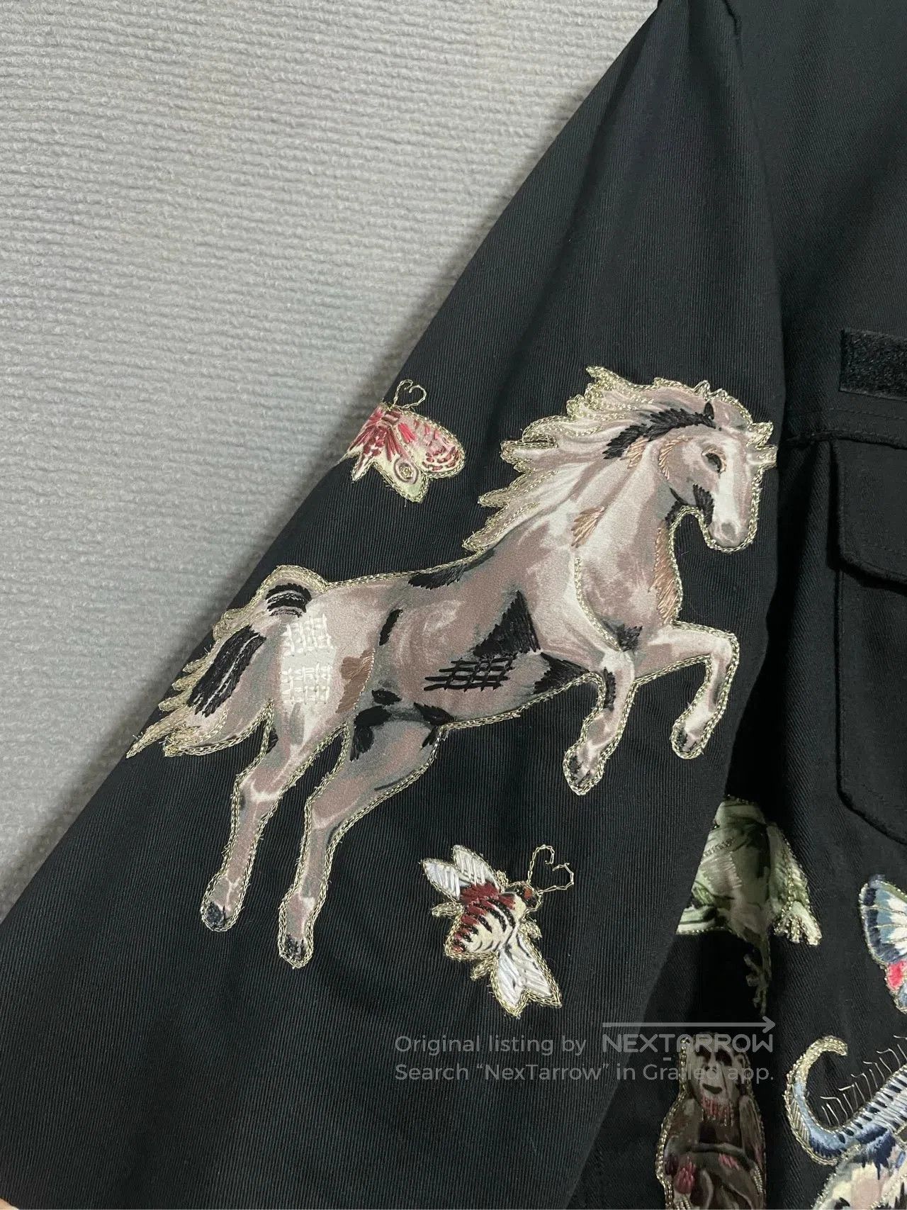 Valentino Valentino Embroidered Shirt Jacket. Size US L / EU 52-54 / 3 - 4 Thumbnail