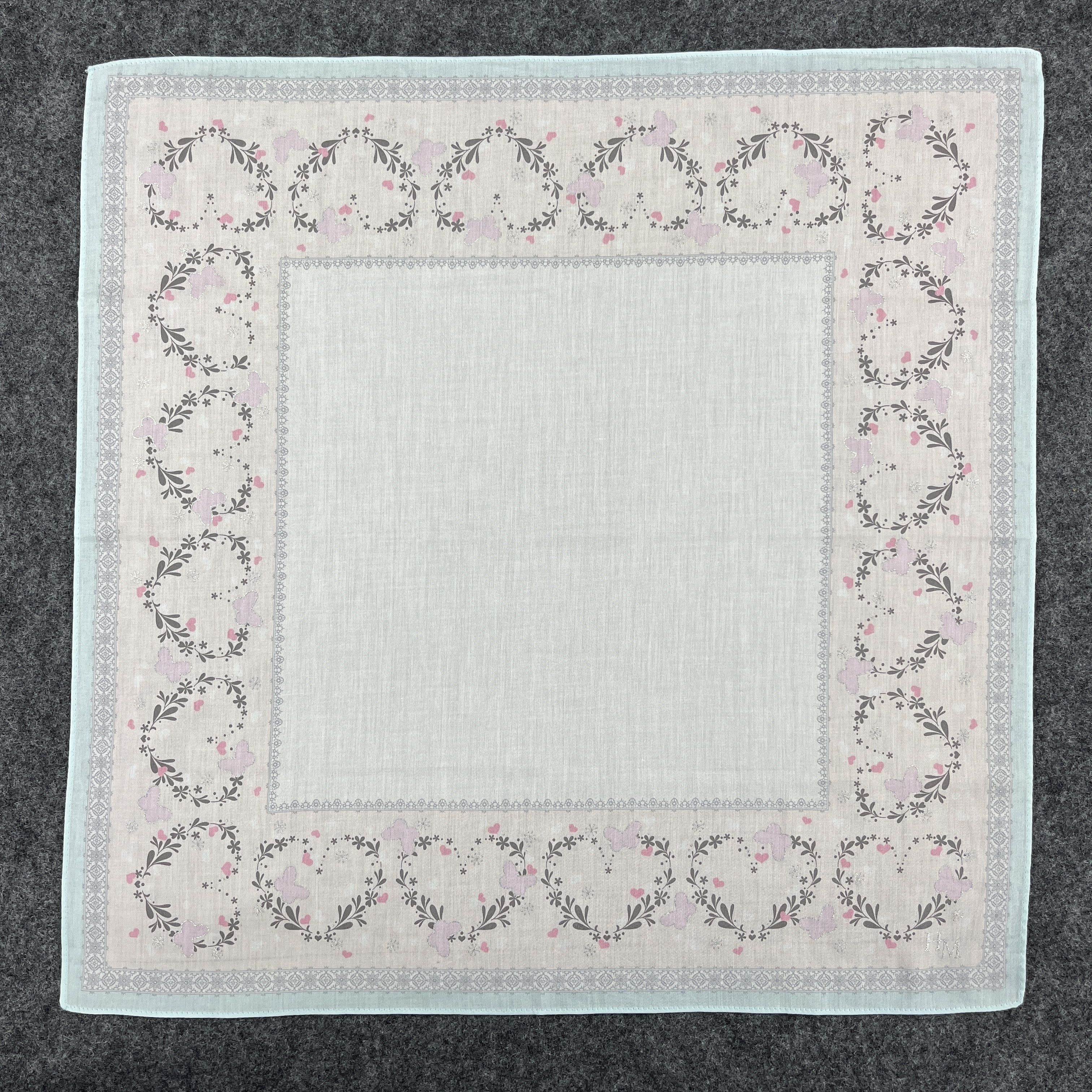 Japanese Brand Vintage Hanae Mori Bandana / Handkerchief / Neckerchief B298 Size ONE SIZE - 2 Thumbnail