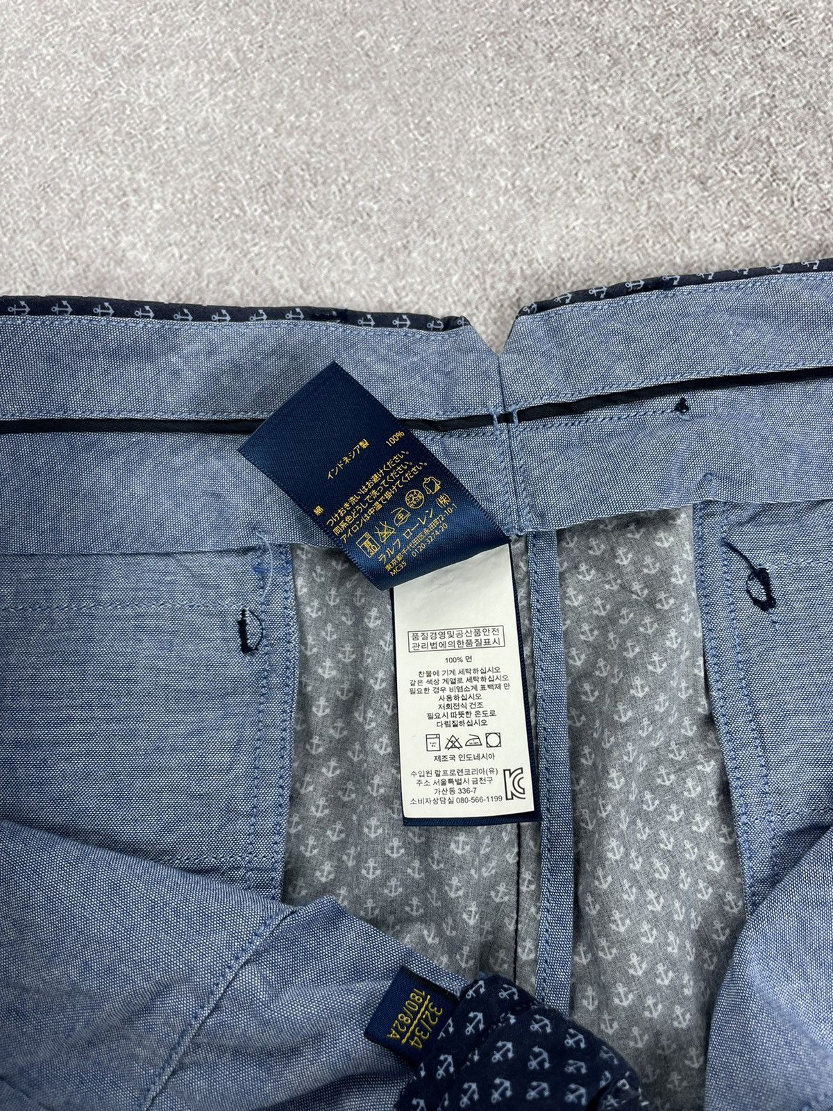 Designer × Polo Ralph Lauren × Ralph Lauren Polo Ralph Lauren Printed Chink Trousers Pants Size US 32 / EU 48 - 9 Thumbnail