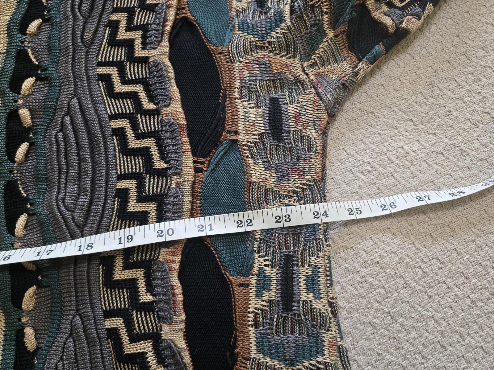 Other Tundra Sweater L | 90s Coogi Style Textured Knit Size US L / EU 52-54 / 3 - 6 Thumbnail