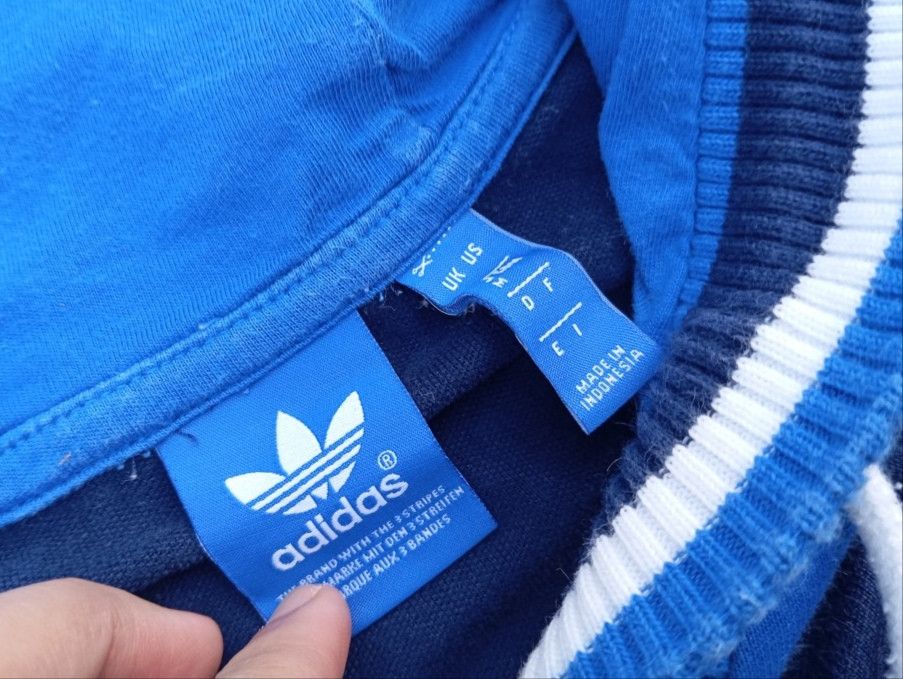 Adidas Adidas Trefoil 🎾🎳🏐 Hoodie sweater Big Logo Size M / US 6-8 / IT 42-44 - 5 Thumbnail