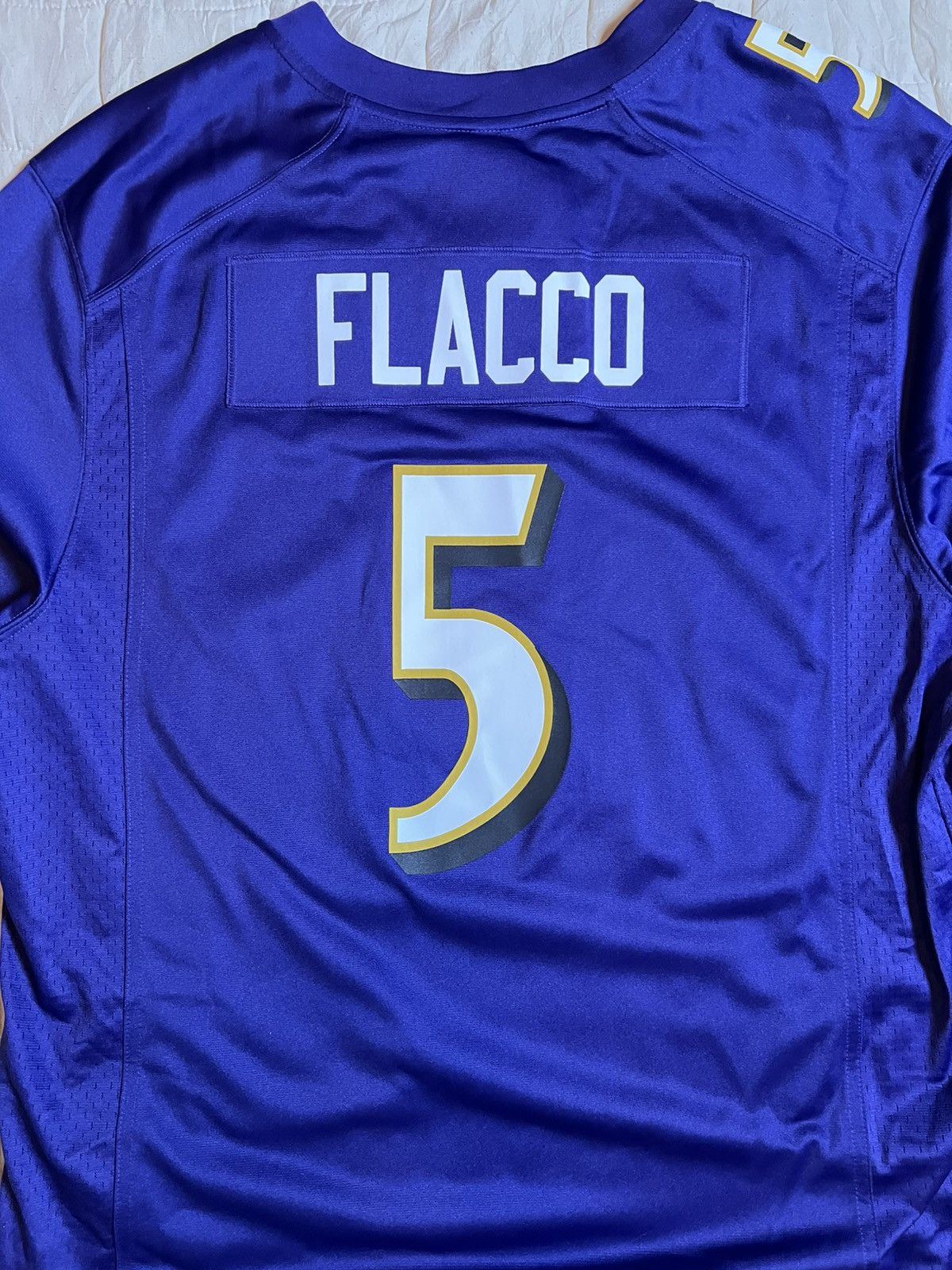 Nike Nike Baltimore Ravens Football Jersey Joe Flacco On Field Size US XL / EU 56 / 4 - 4 Thumbnail