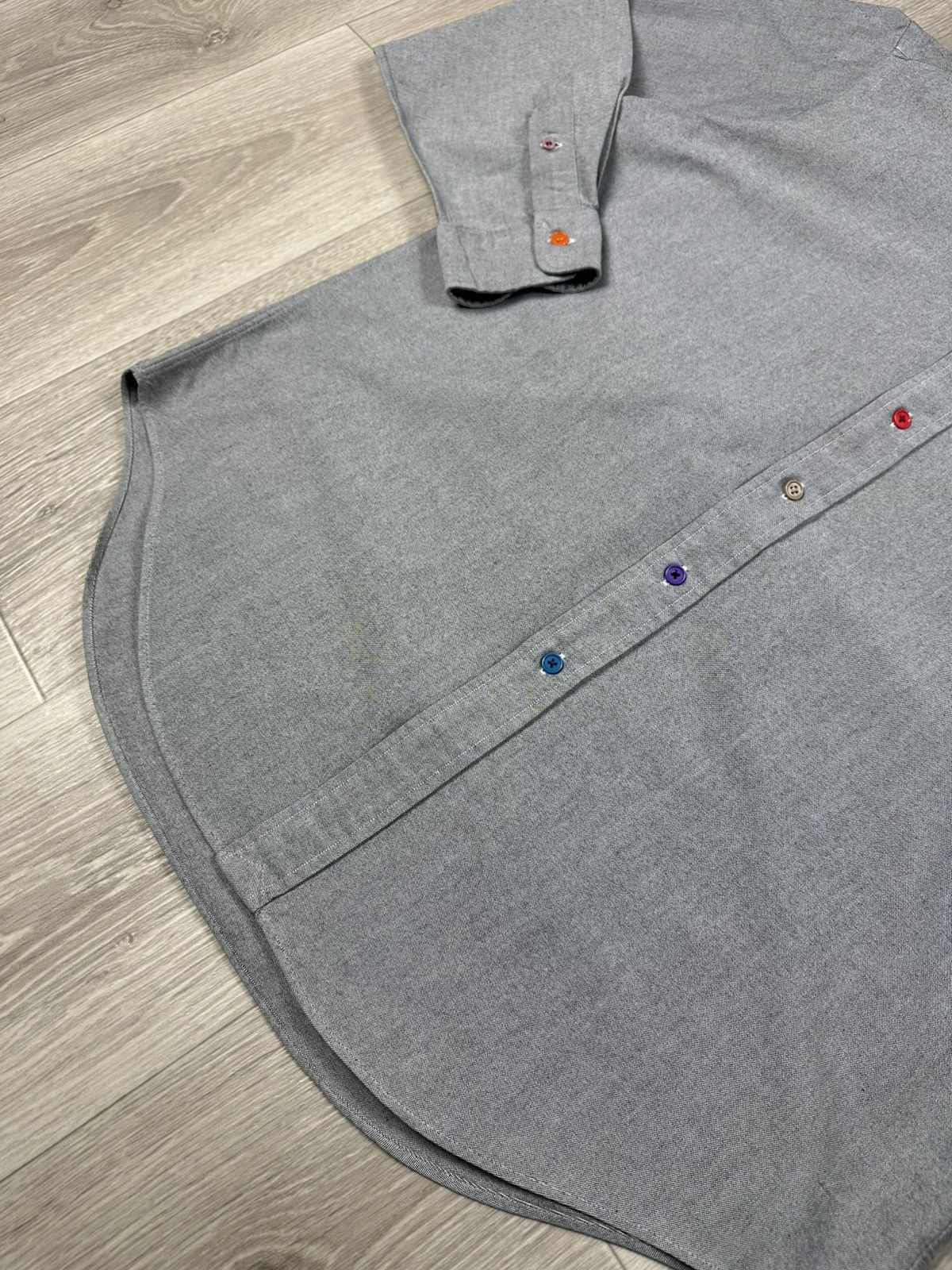 Ralph Lauren Polo Ralph Lauren Gray Shirts Button Ups Long Sleeve Size US L / EU 52-54 / 3 - 6 Thumbnail