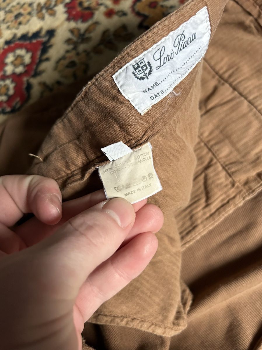 Loro Piana × Vintage Vintage Loro Piana chino pants Size US 36 / EU 52 - 15 Thumbnail