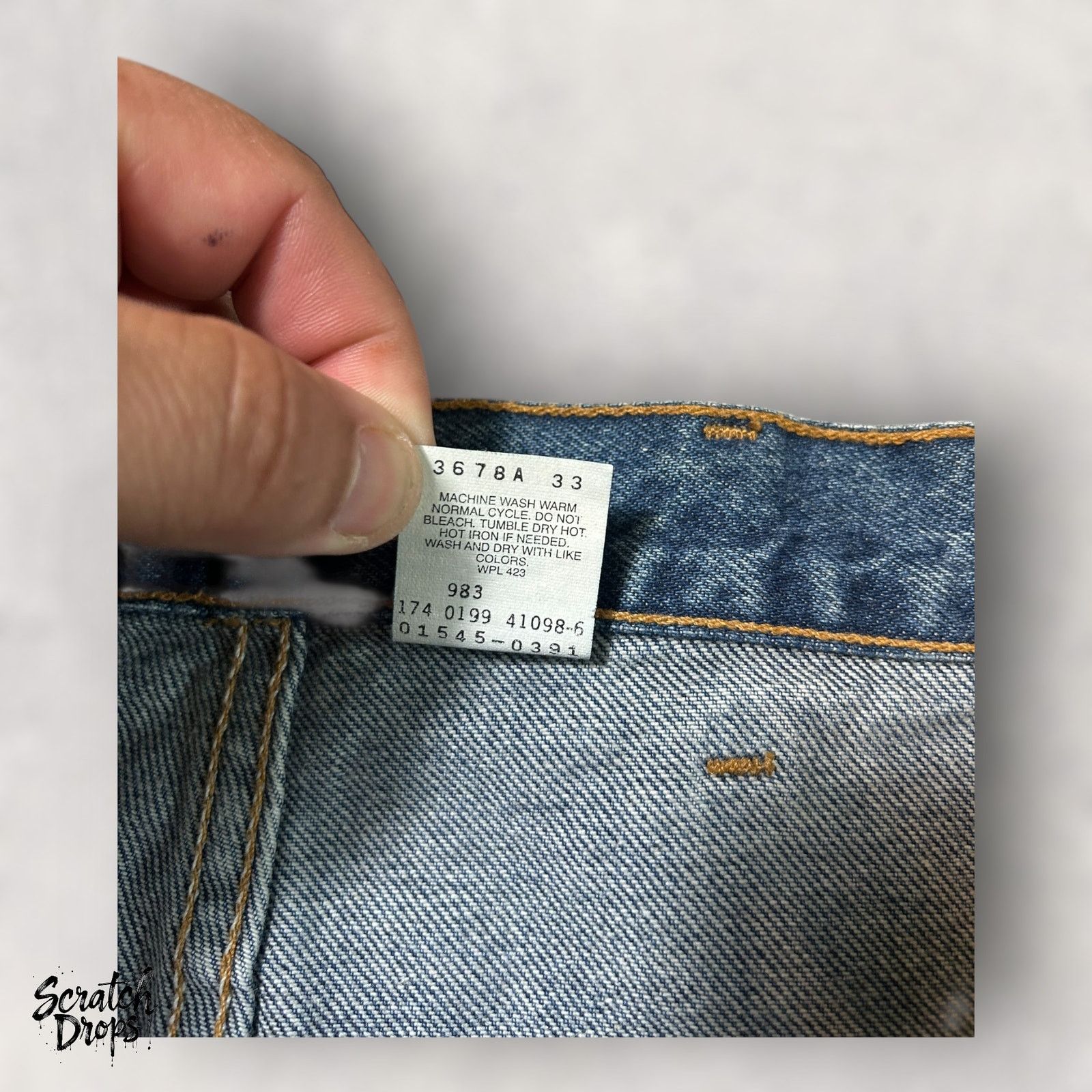 Levi's Vintage Levi's Signature 545 Men's Jeans Deadstock W52 L34 Size US 38 / EU 54 - 4 Thumbnail