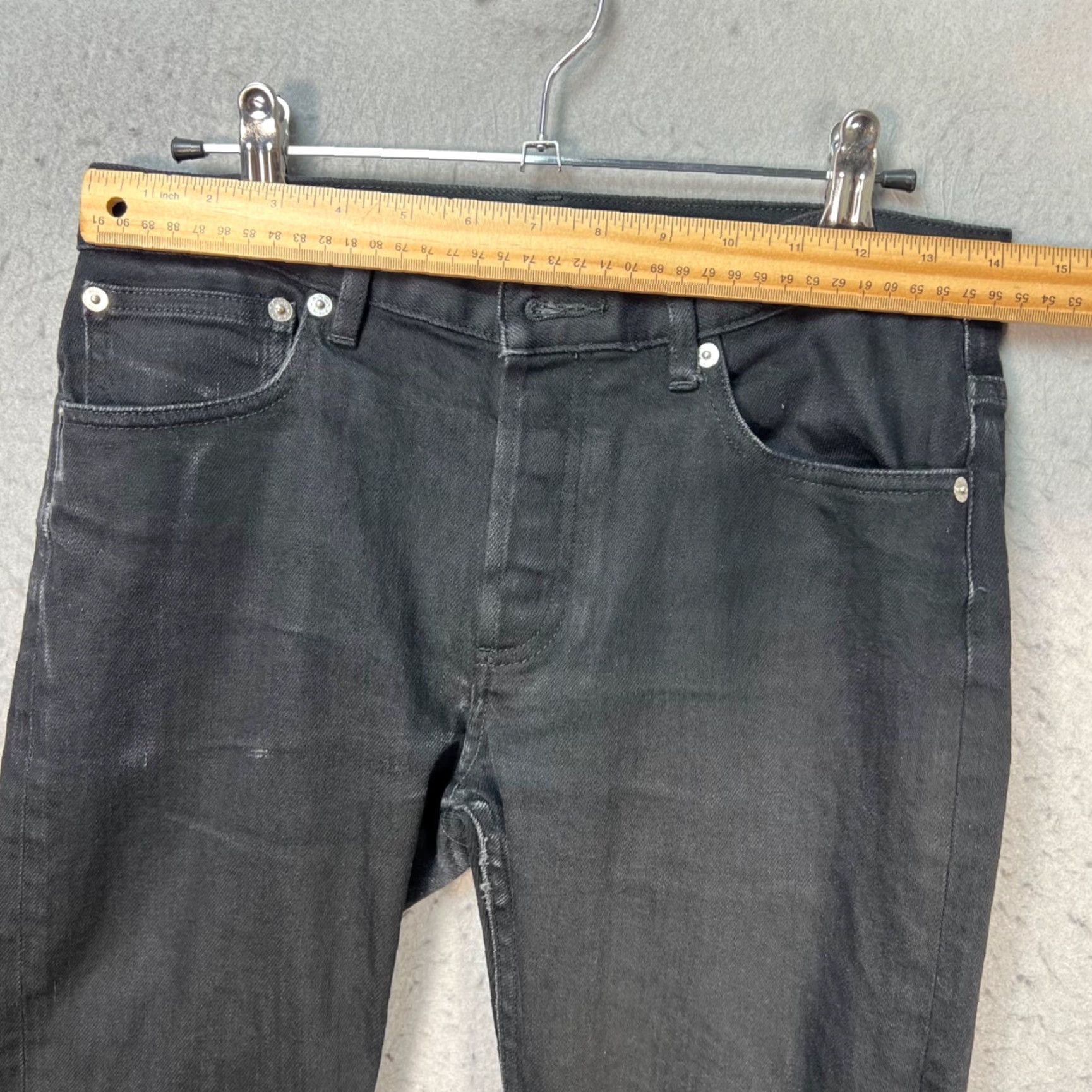 A.P.C. A.P.C. Jeans Slim Adult Mens 28 Black Petit New Standard Denim 5-Pocket Style Skinny Vintage No Size US 28 / EU 44 - 5 Thumbnail
