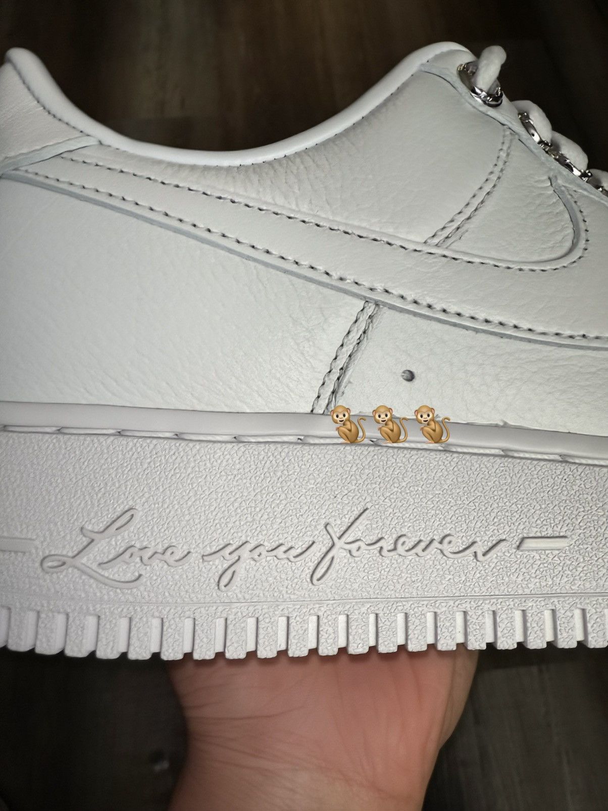 Chrome Hearts 🔥Chrome Hearts X Drake X NOCTA AF 1 Sneaker🔥 Size US 11 / EU 44 - 6 Thumbnail