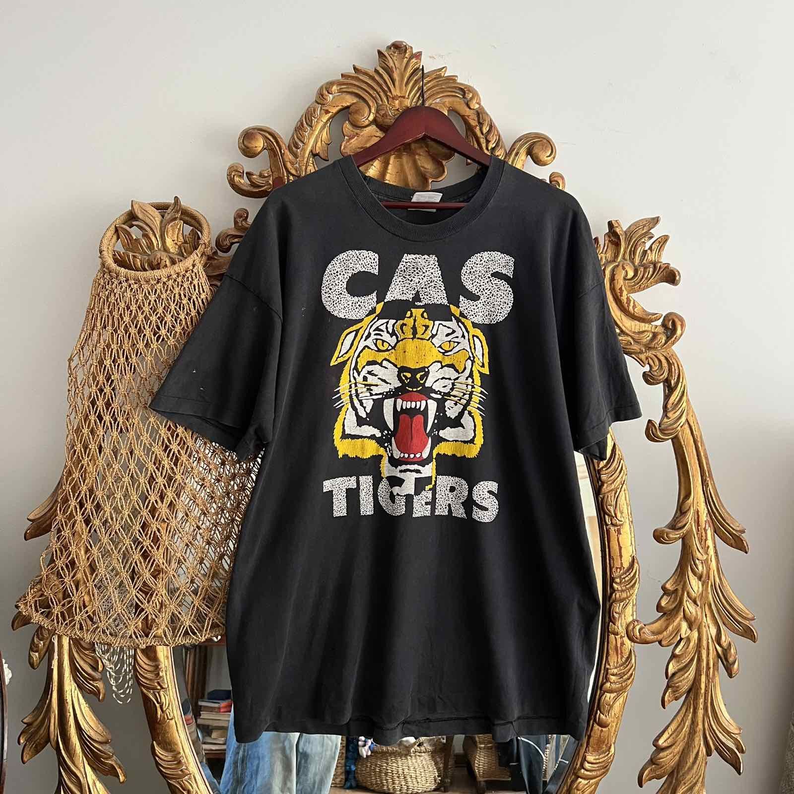Vintage VINTAGE CASTLEFORD TIGERS BLACK MENS SZ XL Size US XL / EU 56 / 4 - 1 Thumbnail