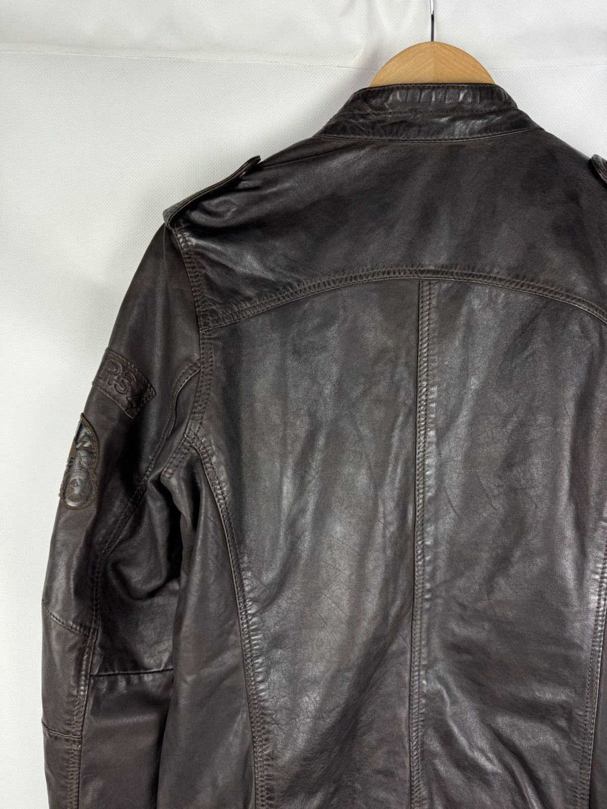 BMW BMW Motorrad Ladies Lamb Leather Motorcycle Jacket Size M Size M / US 6-8 / IT 42-44 - 22 Thumbnail