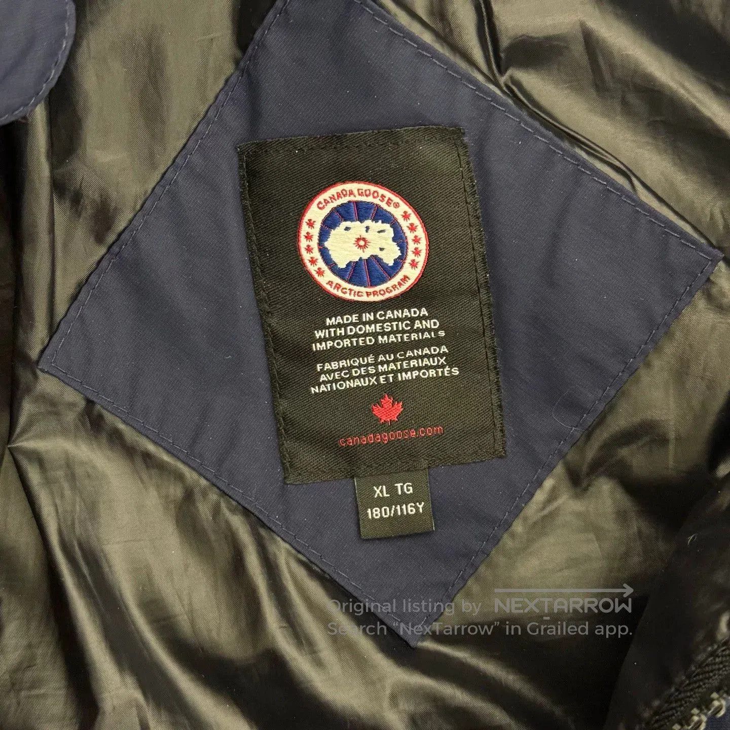 Canada Goose Canada Goose Navy Down Jacket Size XL. Size US XL / EU 56 / 4 - 5 Thumbnail