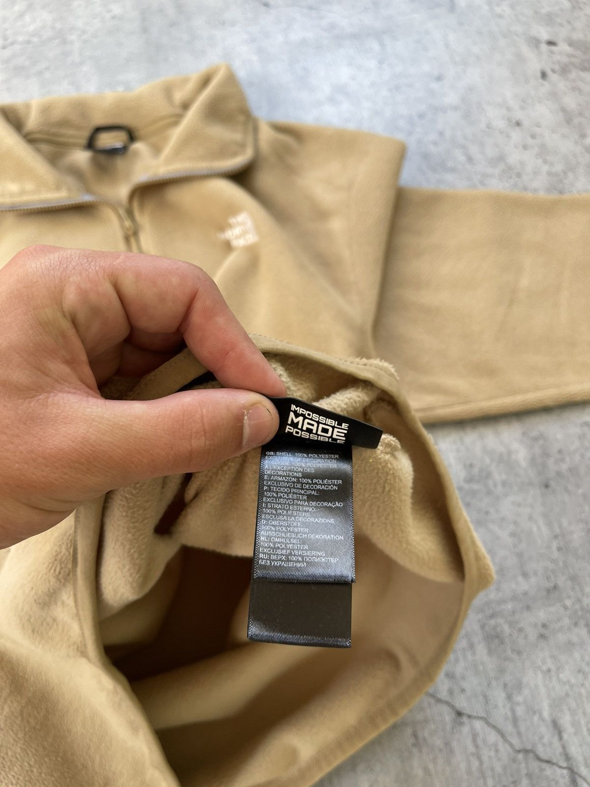 Other ⛷️ Vintage The North Face fleece sweater zip microfleece Size US S / EU 44-46 / 1 - 9 Thumbnail