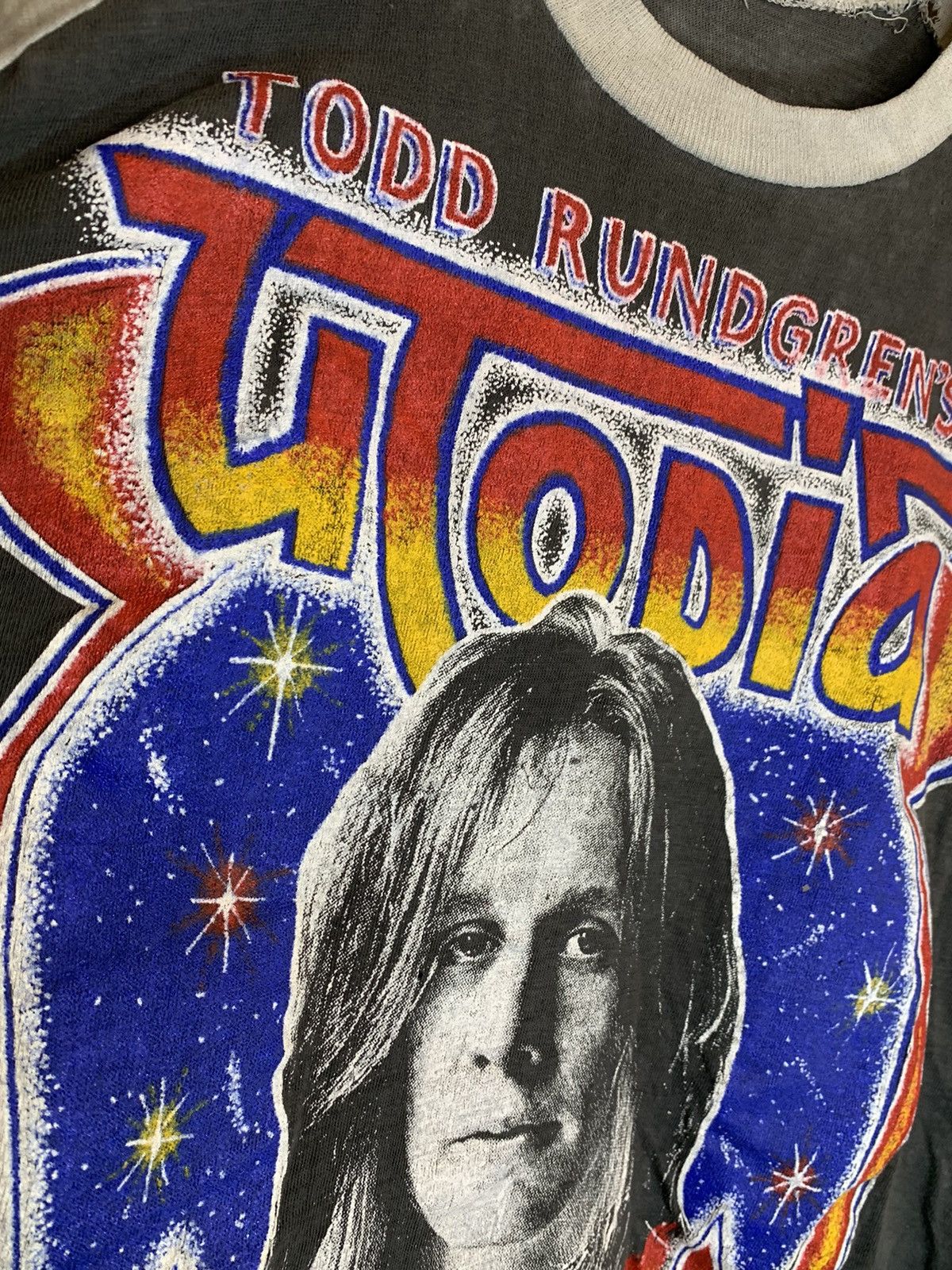 Band Tees RARE* Vintage 70’s Todd Rundgren Utopia Concert Raglan Shirt Size US M / EU 48-50 / 2 - 5 Thumbnail