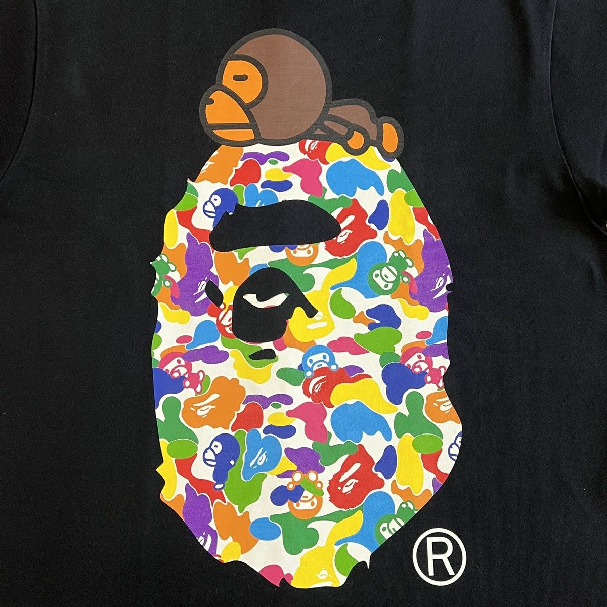 Bape Bape Big Ape Milo Camo Tee Size US L / EU 52-54 / 3 - 3 Thumbnail
