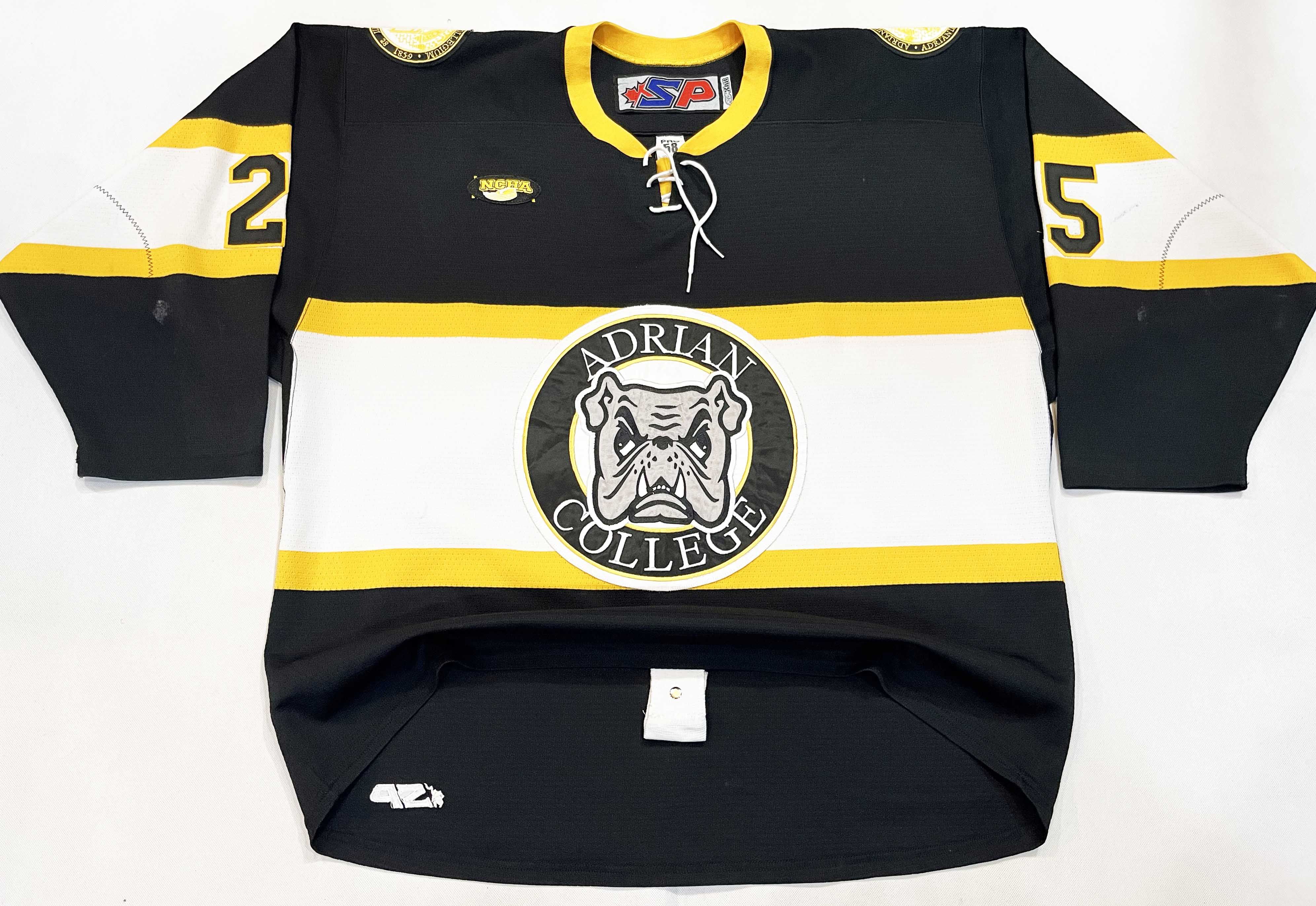 Vintage SP Authentic Adrian College Bulldogs #25 NCAA Hockey Jersey Size US XXL / EU 58 / 5 - 1 Thumbnail