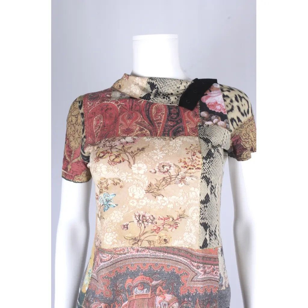 Roberto Cavalli Top Vintage Roberto Cavalli - Rare et Recherché Size M / US 6-8 / IT 42-44 - 2 Thumbnail