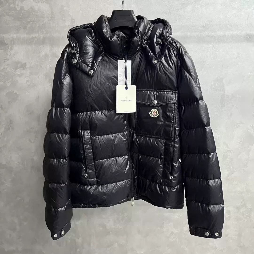 Moncler Moncler Thermal Cropped Black Heavy Coat l Men Size US L / EU 52-54 / 3 - 1 Thumbnail