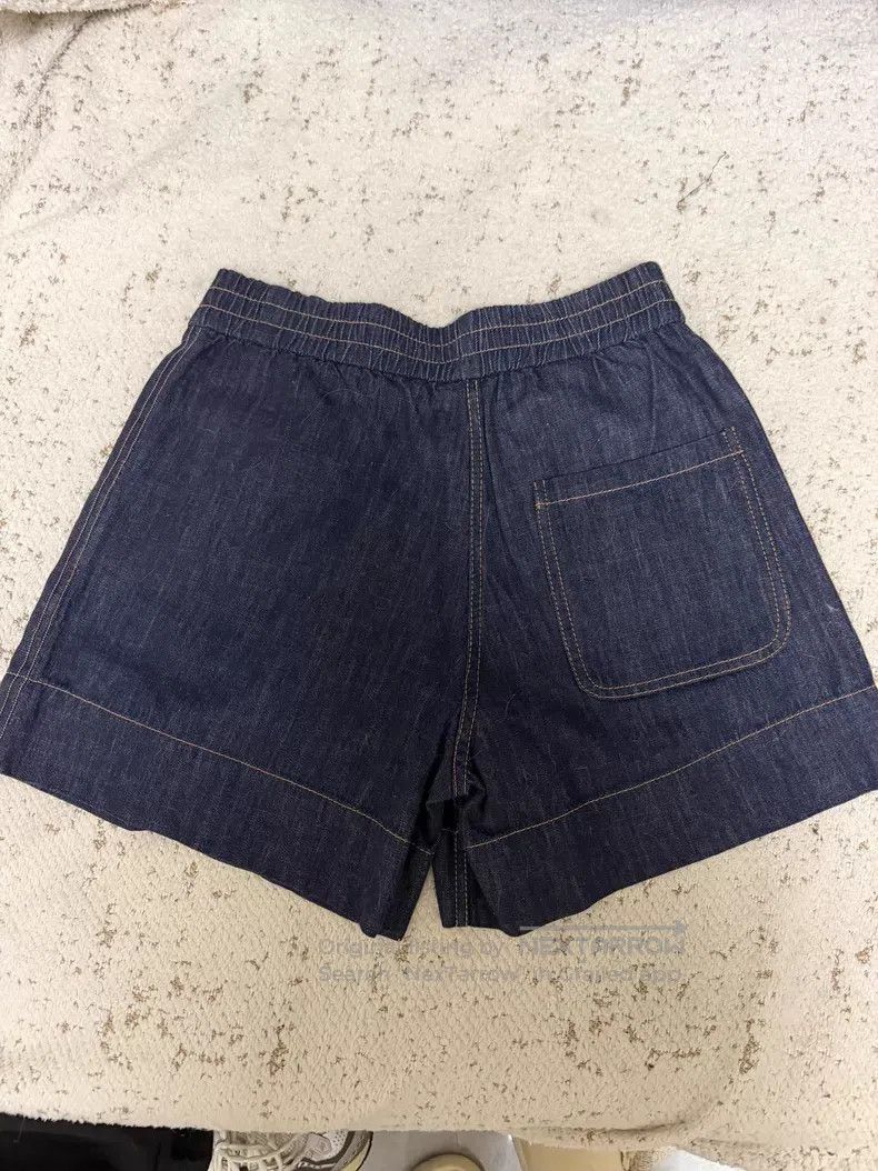 Brunello Cucinelli Brunello Cucinelli Denim Shorts Size 26" / US 2 / IT 38 - 2 Thumbnail