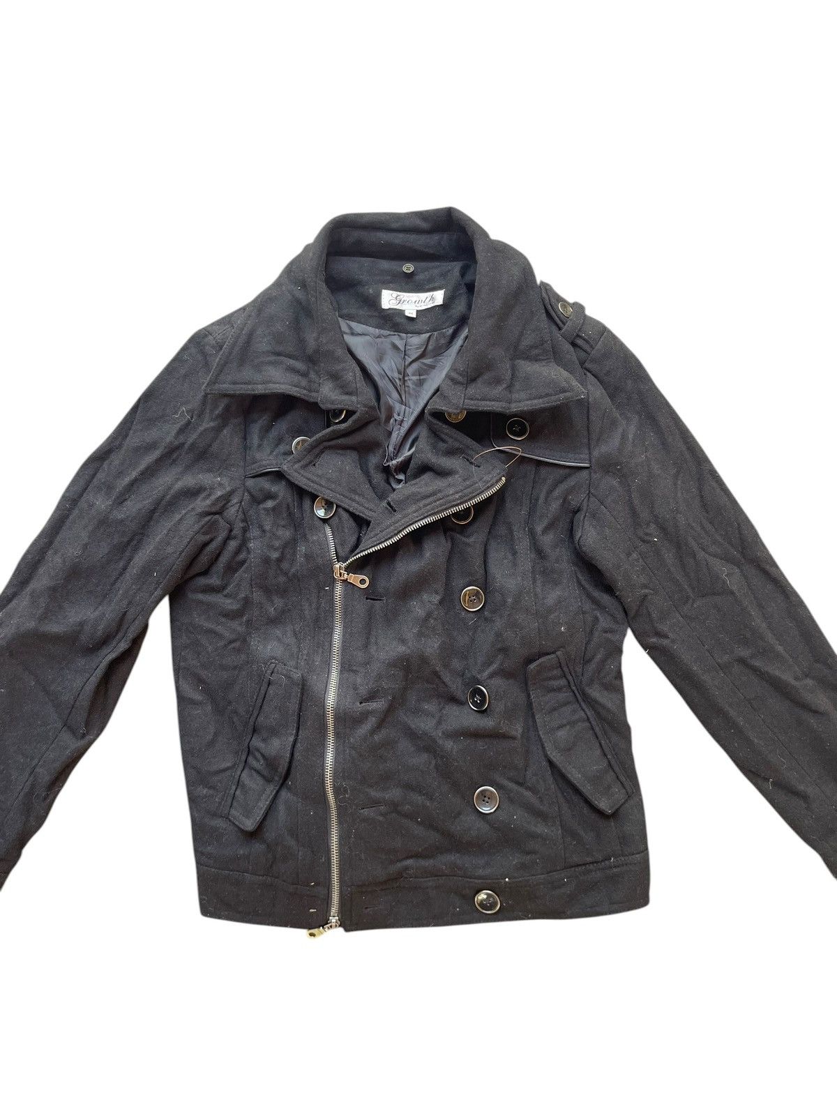 In The Attic Seditionaries In The Attic Lgb Double Collar Wool Jacket Size US S / EU 44-46 / 1 - 2 Thumbnail