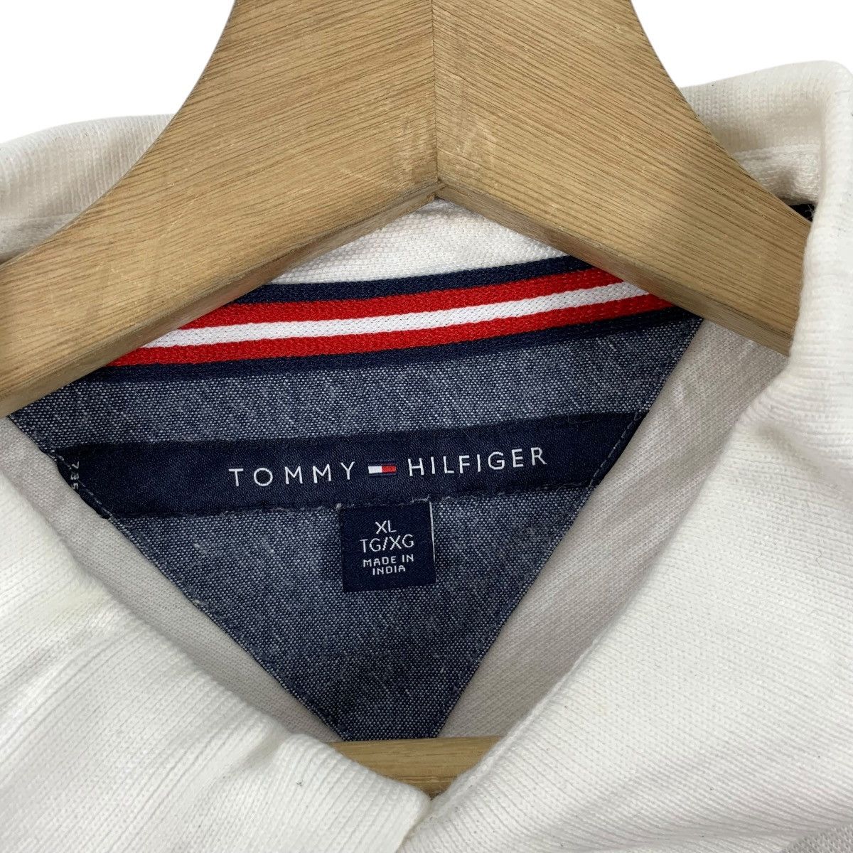 Tommy Hilfiger Vintage 90’ TOMMY HILFIGER HIP HOP Rap Polo Tee Shirt Top Size US XL / EU 56 / 4 - 5 Thumbnail
