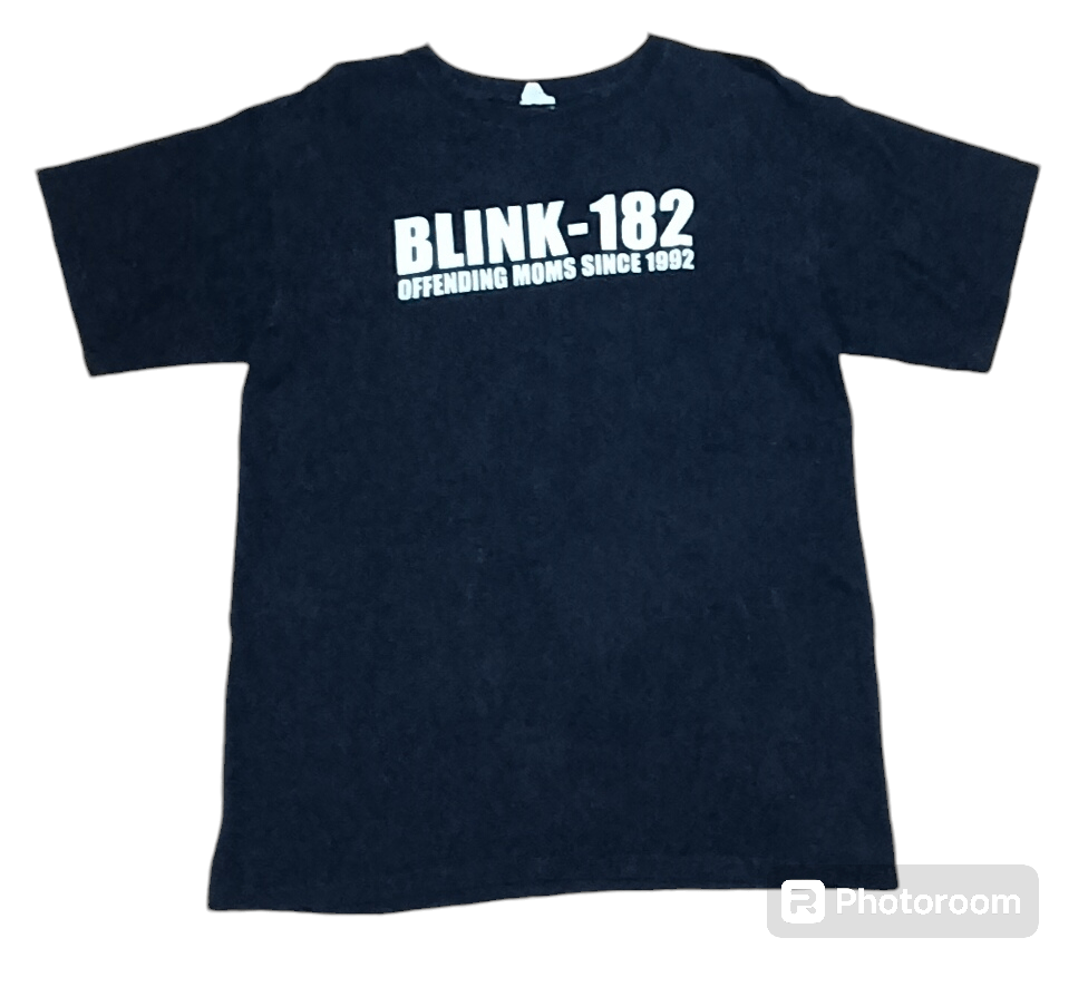 Band Tees VINTAGE Y2K BLINK 182 PARODY LYRICS SPELL OUT SHIRT Size US L / EU 52-54 / 3 - 1 Thumbnail