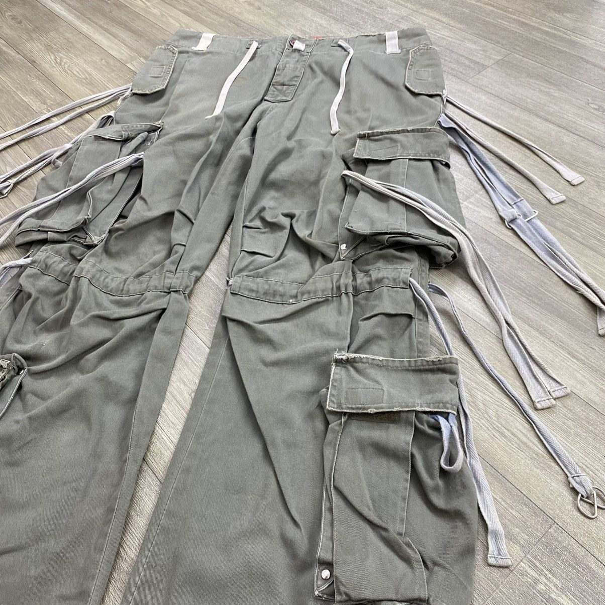 Beauty Beast 2000s Crazy Yasiri Bondage Multipocket Punk Lgb Cargo Pants Size US 32 / EU 48 - 3 Thumbnail