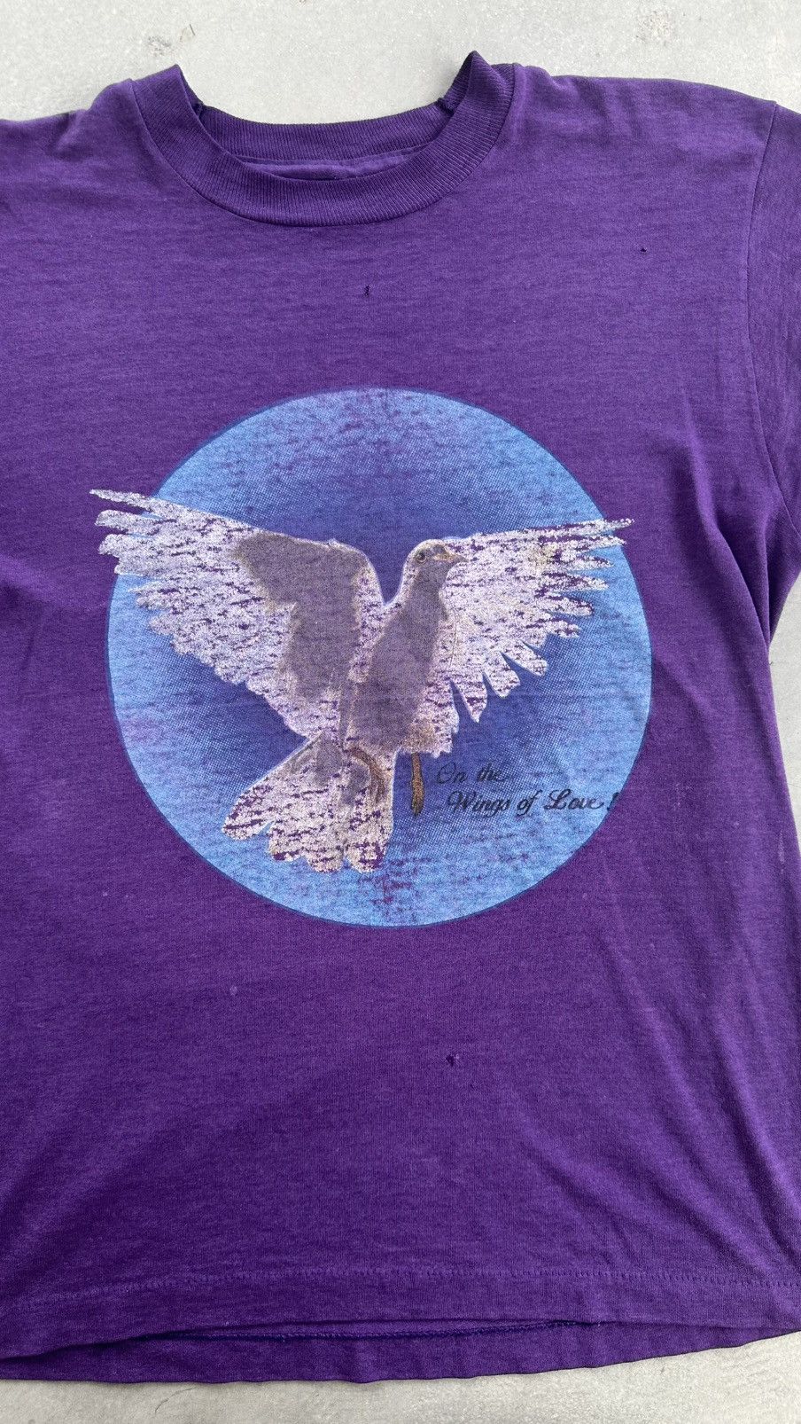 Vintage VINTAGE ON THE WING OF LOVE BIRD TEE Size US M / EU 48-50 / 2 - 2 Thumbnail