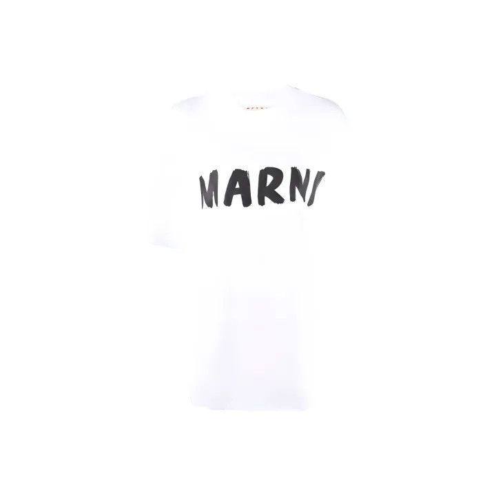 Marni Marni Logo Print Short Sleeve T-Shirt Size M / US 6-8 / IT 42-44 - 1 Thumbnail