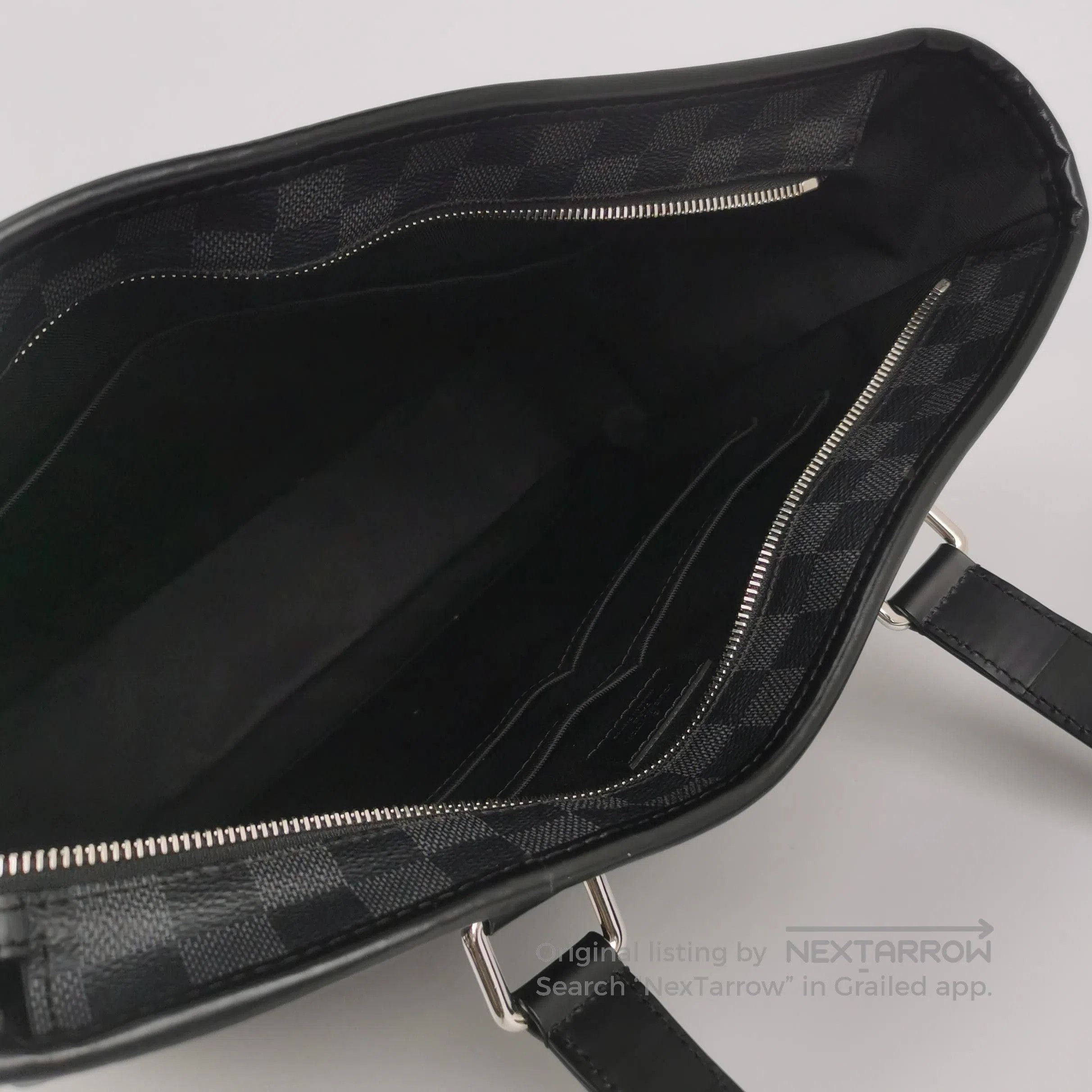 Louis Vuitton Louis Vuitton Damier Graphite Tadao Crossbody Briefcase. Size ONE SIZE - 2 Thumbnail