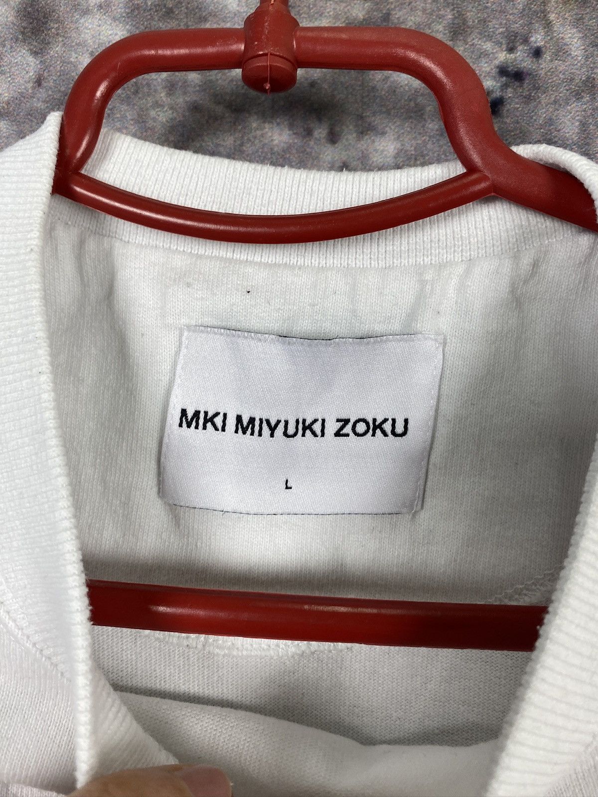 Japanese Brand × Mki Miyuki Zoku × Vintage Men’s Mki Miyuki Zoku T-Shirt White Streetwear Size Large Size US L / EU 52-54 / 3 - 4 Thumbnail