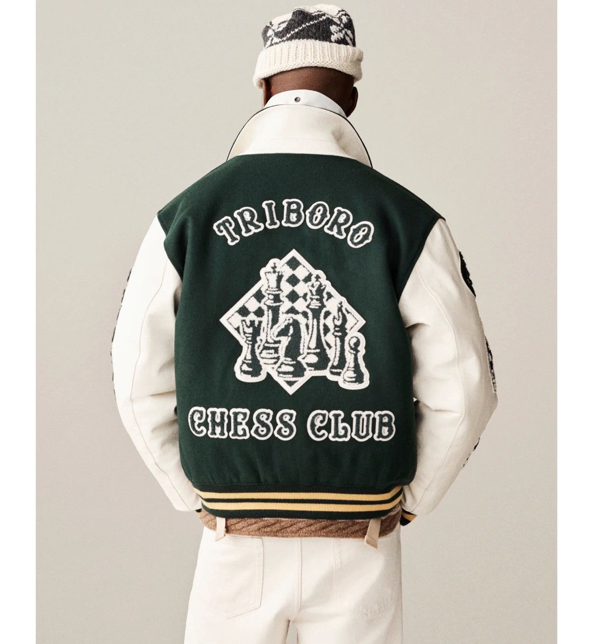 Aime Leon Dore Triboro Chess Club Varsity Jacket Size US XL / EU 56 / 4 - 2 Thumbnail