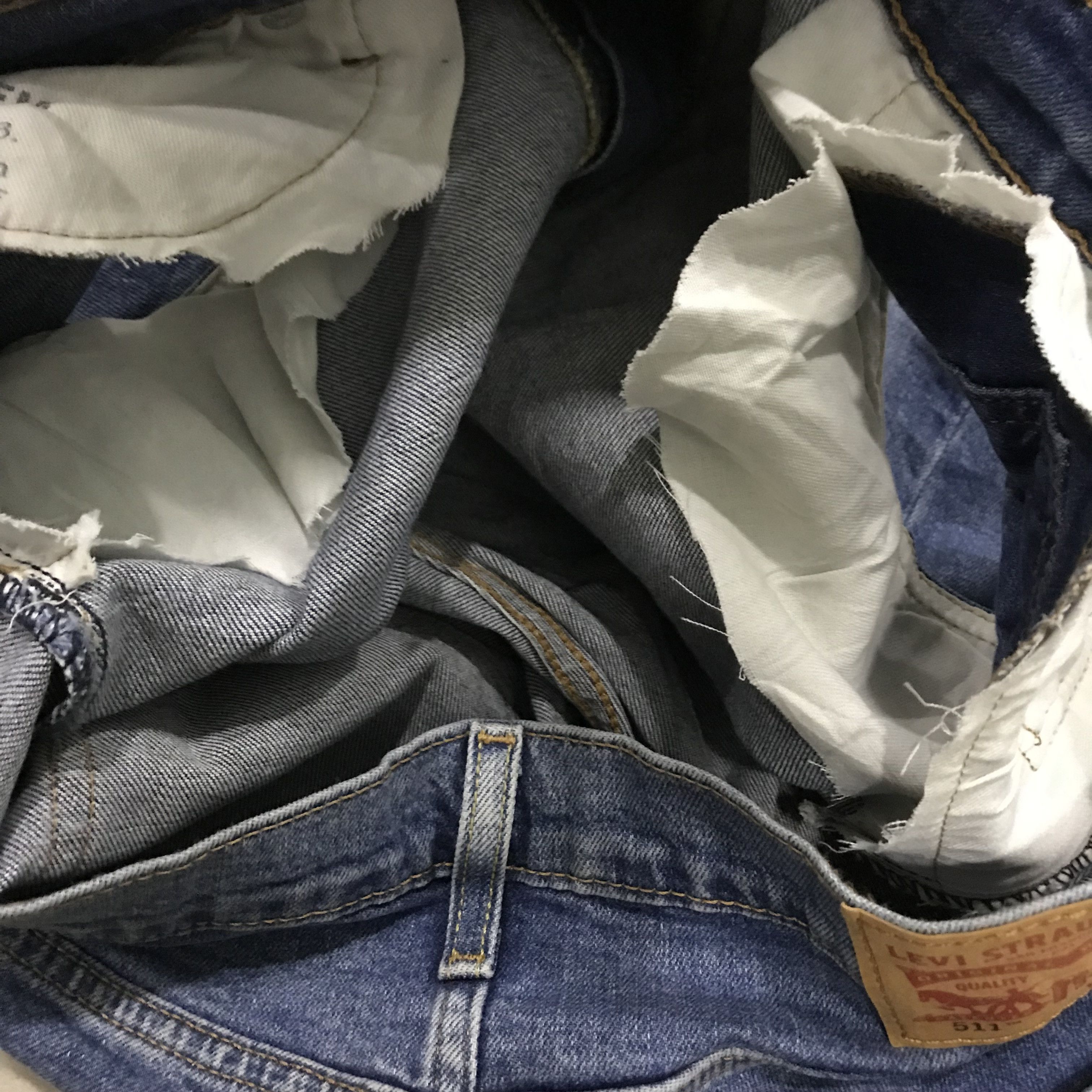 Levi's Levi's 511 Slim Fit Medium Wash Blue Jeans Size US 36 / EU 52 - 12 Thumbnail