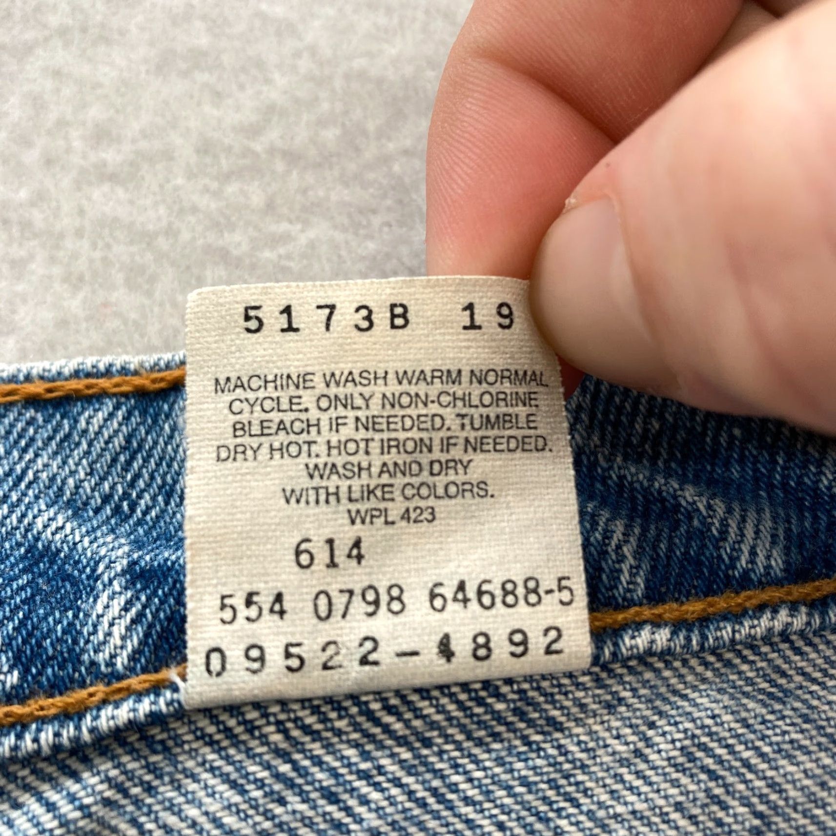 Levi's Vintage Levi's 550 Jeans Women's 18W Relaxed Tapered Blue Denim 1998 USA 5-Pocket 30in Inseam Jeans Womens Boys Girls Mens Size 40" / US 18 - 5 Thumbnail