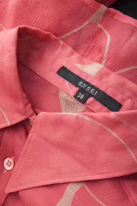 Gucci 1990's transparent crepe shirt Size XS / US 0-2 / IT 36-38 - 6 Thumbnail