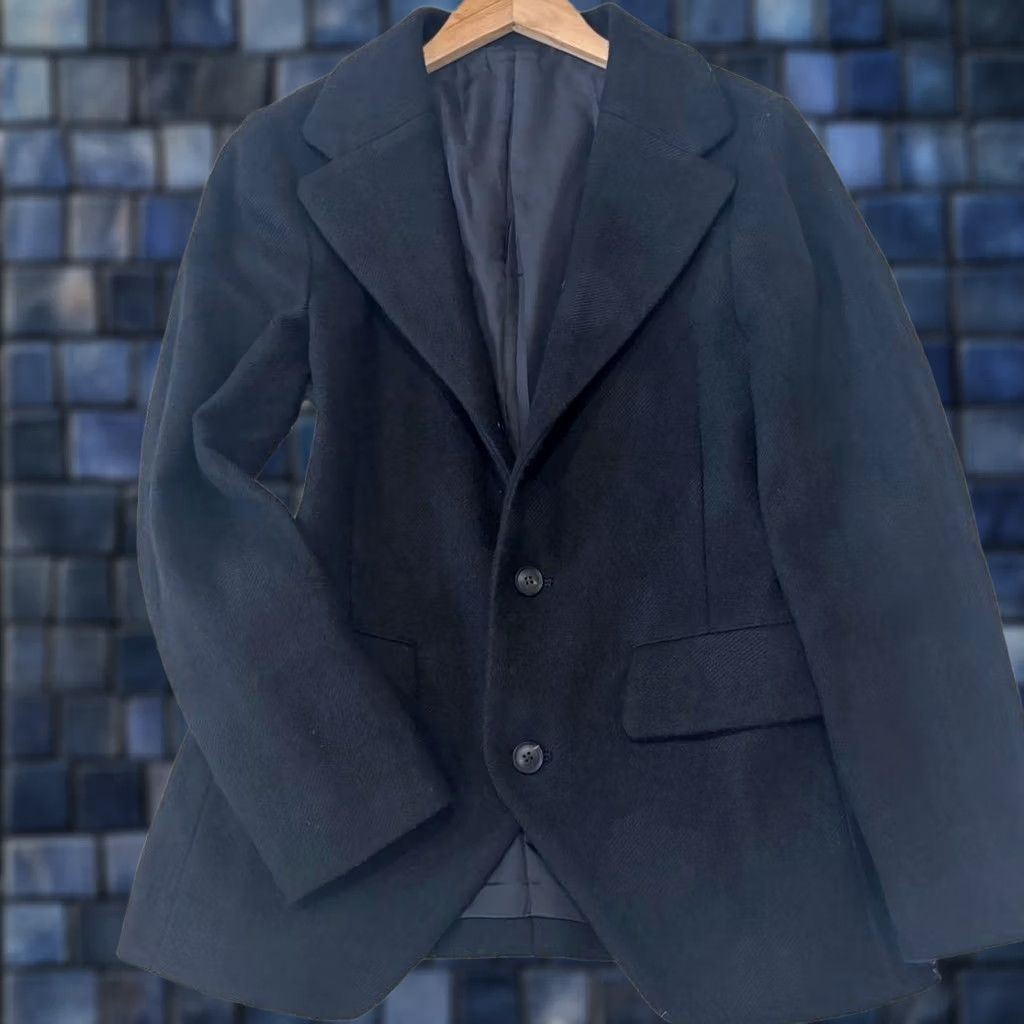 Yohji Yamamoto Yohji Yamamoto X Reguration Tailored Jacket Men Color Black Wool Size S Used Jacket Size US S / EU 44-46 / 1 - 1 Thumbnail