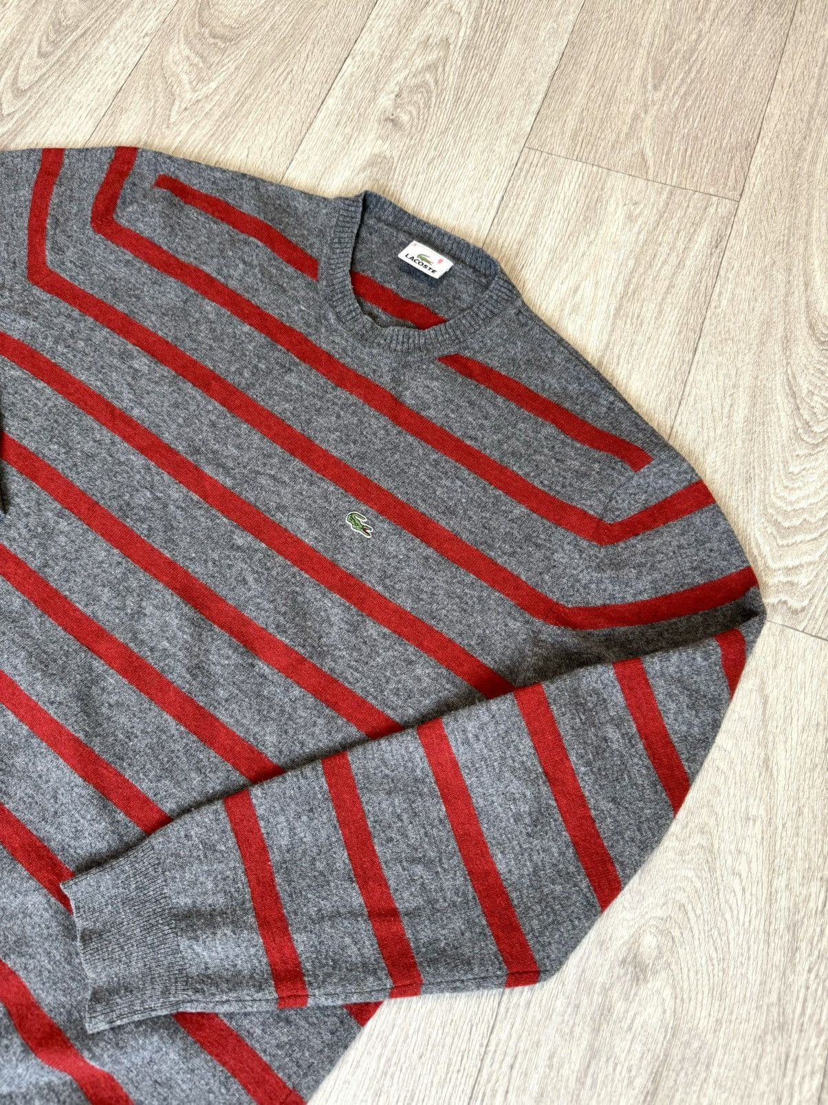 Lacoste 🔷Vintage Lacoste Wool Sweater🔷 Size US XL / EU 56 / 4 - 3 Thumbnail