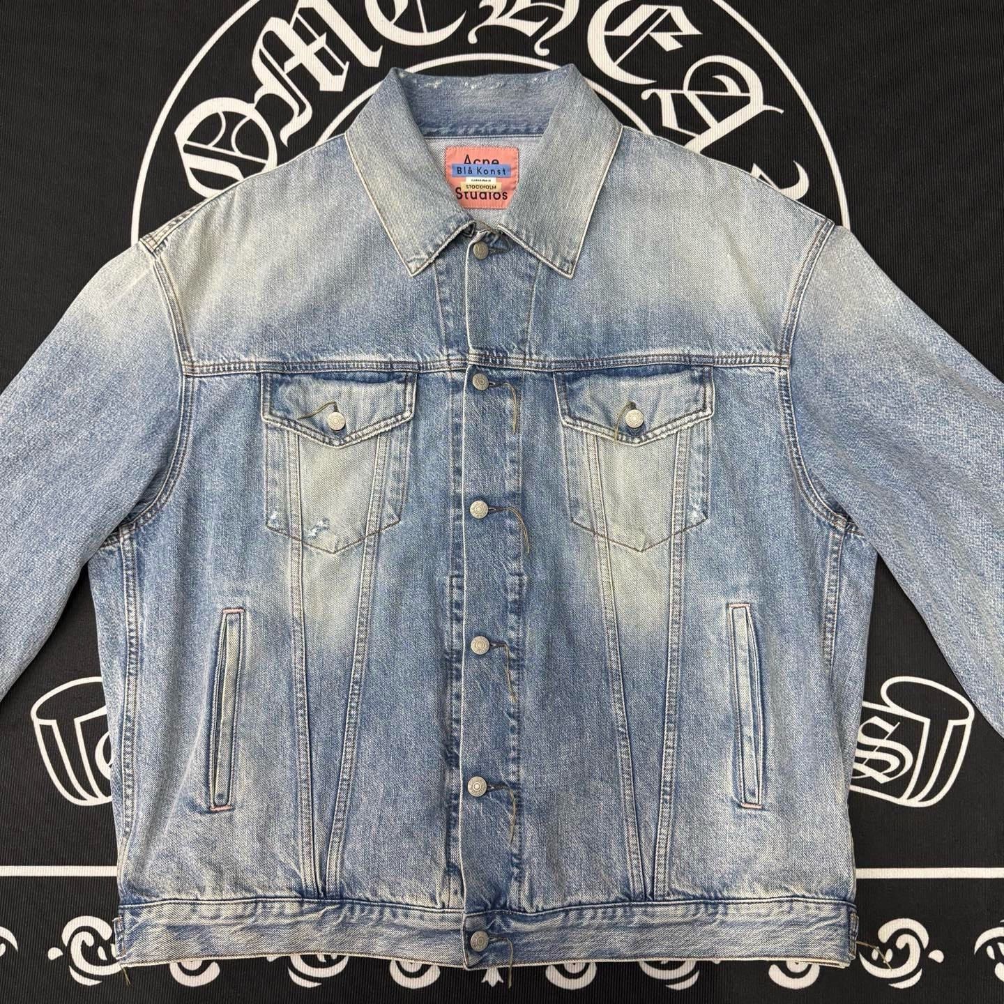 Acne Studios Acne Studios Denim Blue Light Jacket XS Men Size US XS / EU 42 / 0 - 1 Thumbnail