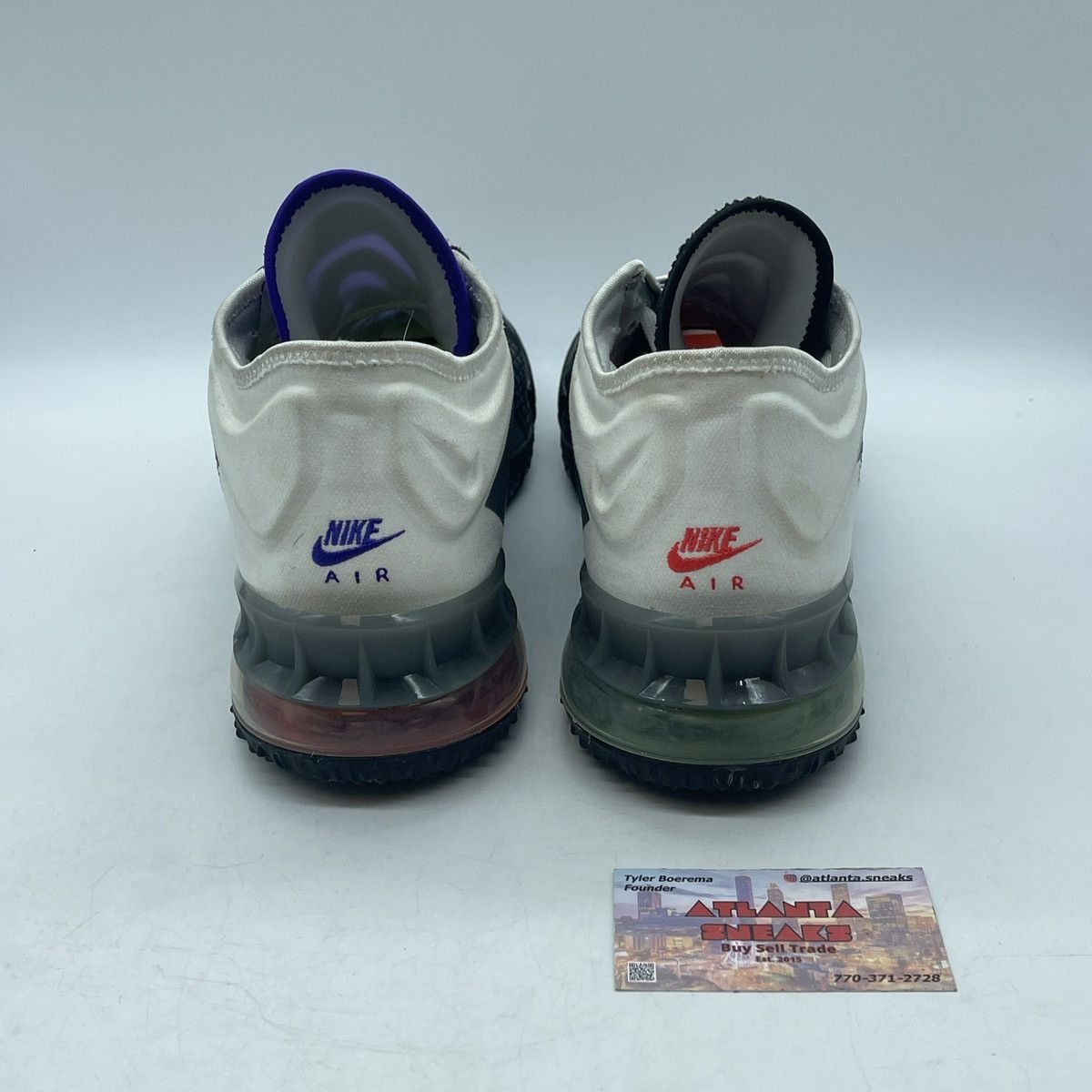 Nike Lebron 18 low air max 95 greedy Size US 12.5 / EU 45-46 - 3 Thumbnail