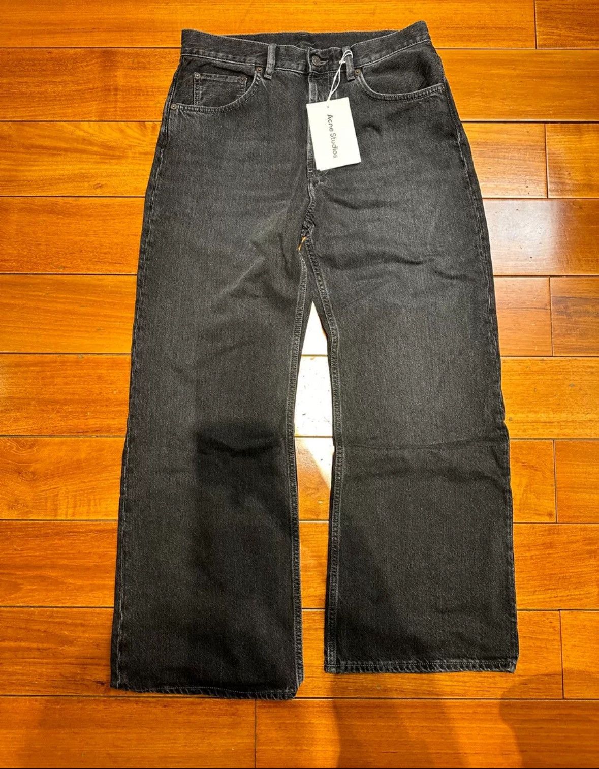 Acne Studios Acne studios black jeans 2412-Nextarrow Size US 30 / EU 46 - 1 Thumbnail